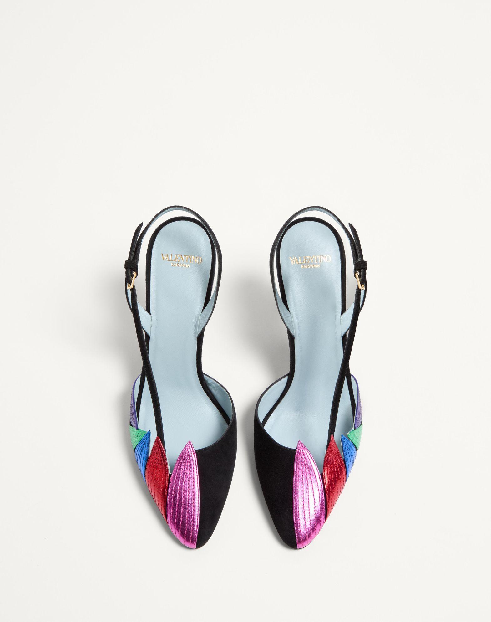 Foliefoliage Suede Slingback Pump 90Mm Product Image