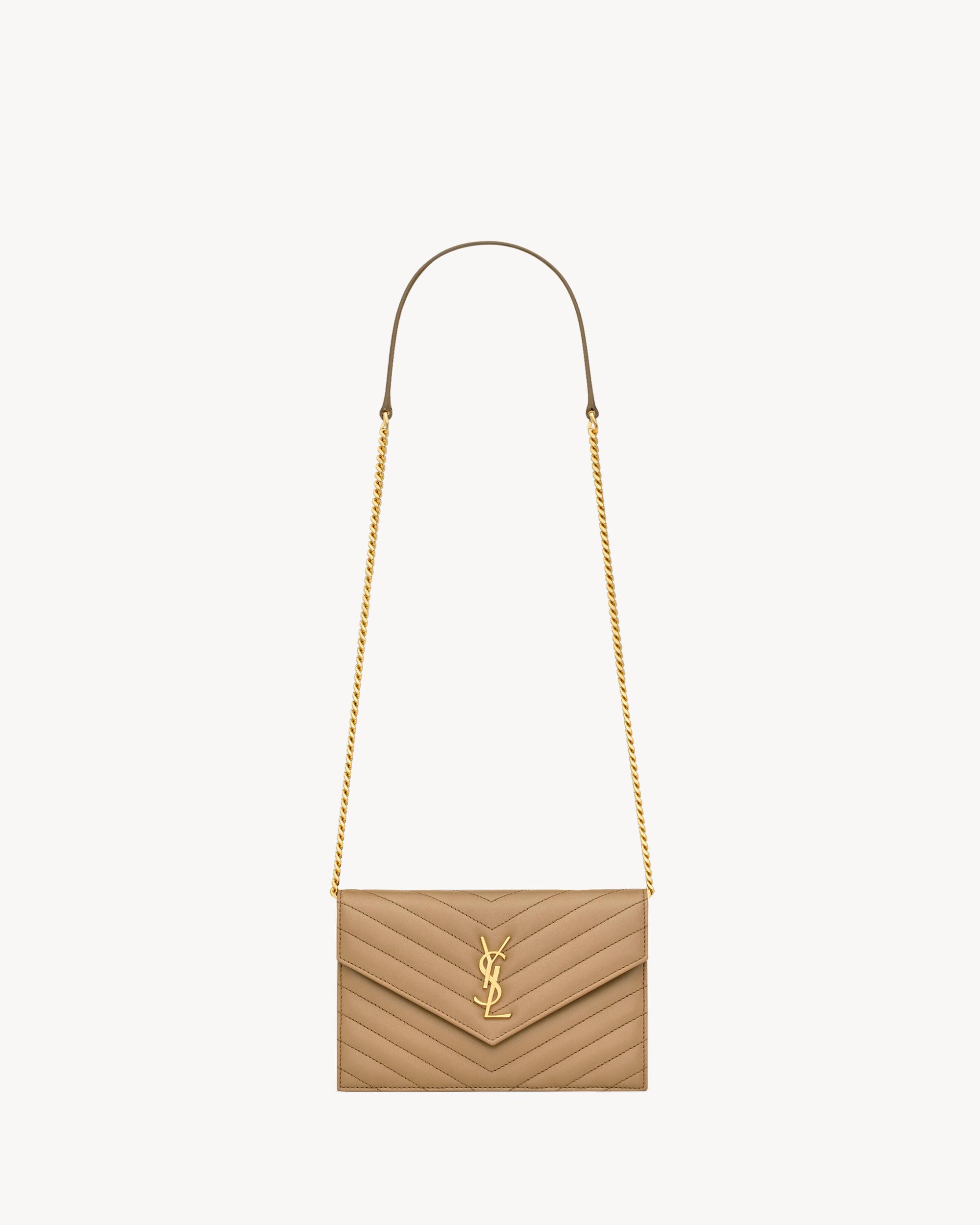 CASSANDRE ENVELOPE CHAIN WALLET IN LAMBSKIN Product Image