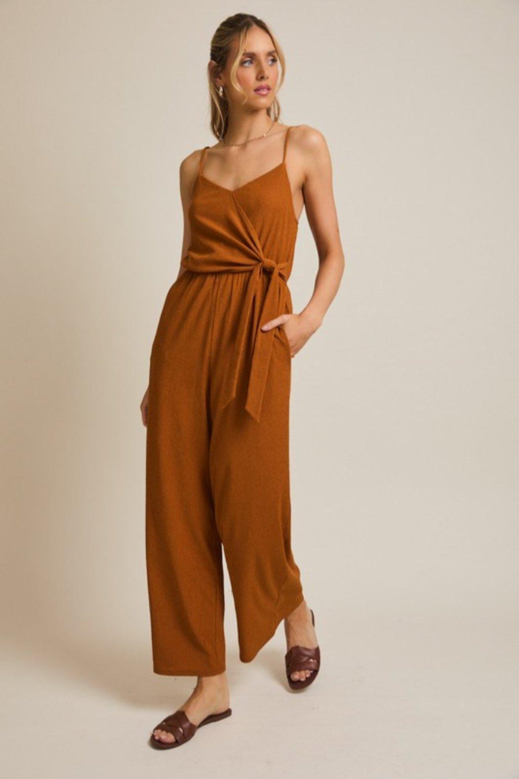 Spaghetti Strap Jumpsuit Product Image