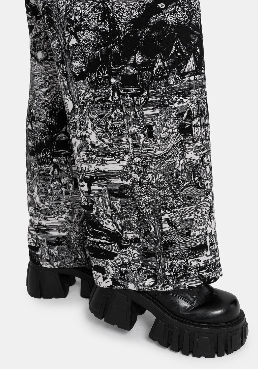 Nara Boudicca Printed Midi Dress Product Image