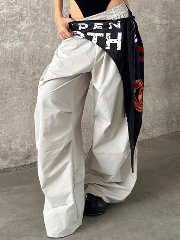 Street Wide Leg Pants Product Image