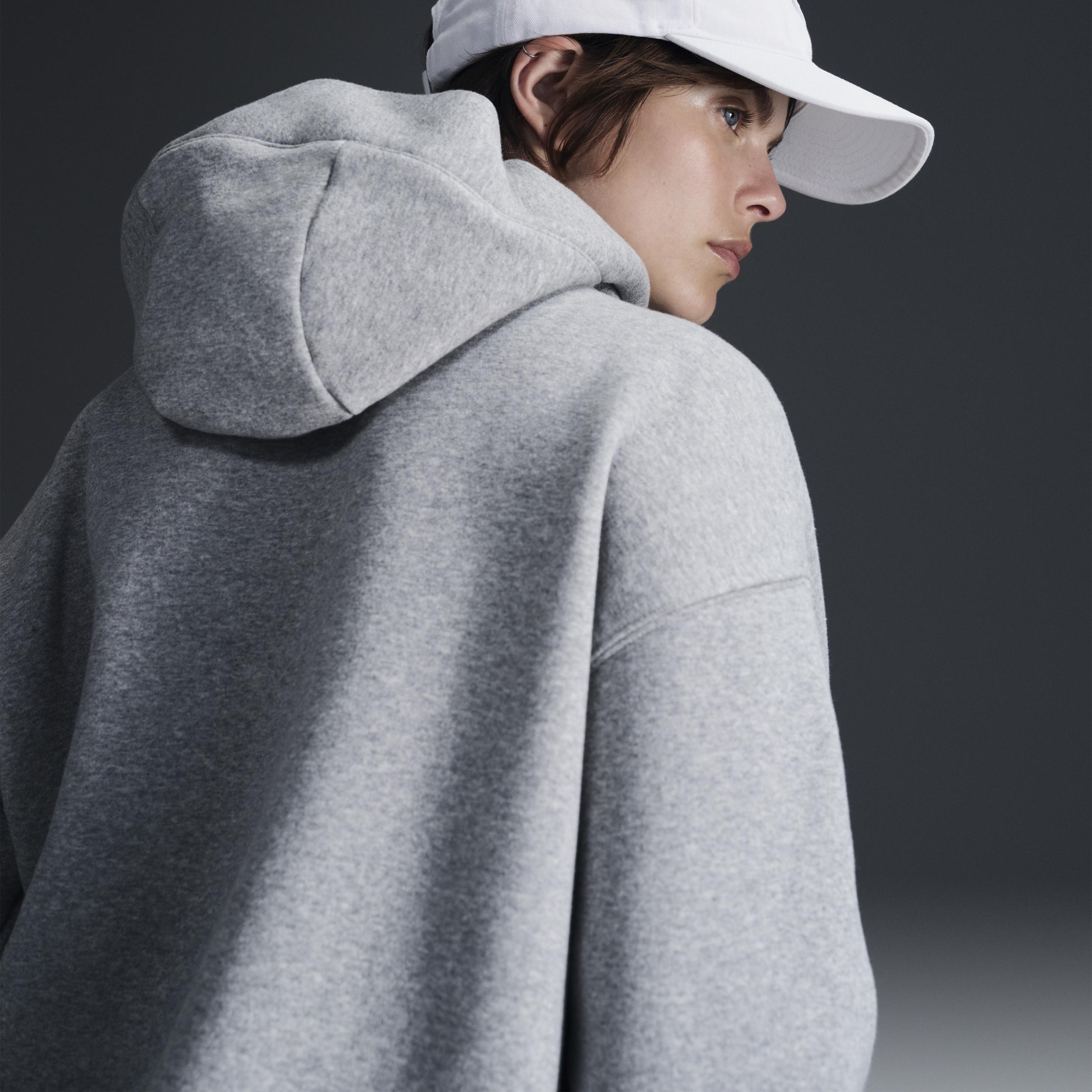 Womens Nike Sportswear Phoenix Fleece Oversized Full-Zip Hoodie | DQ5758-063 Product Image