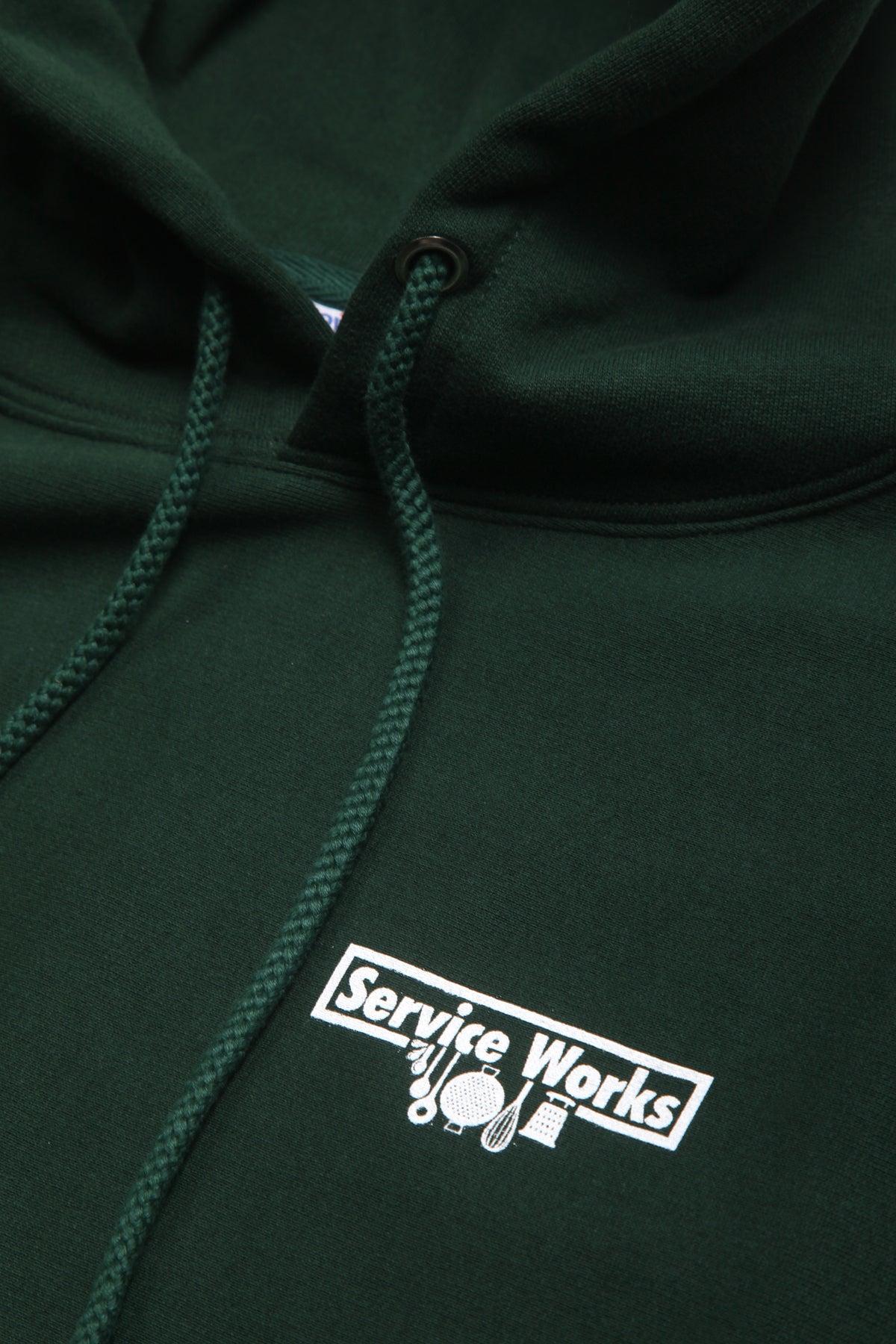 Heavyweight 12oz Logo Hoodie - Navy Product Image