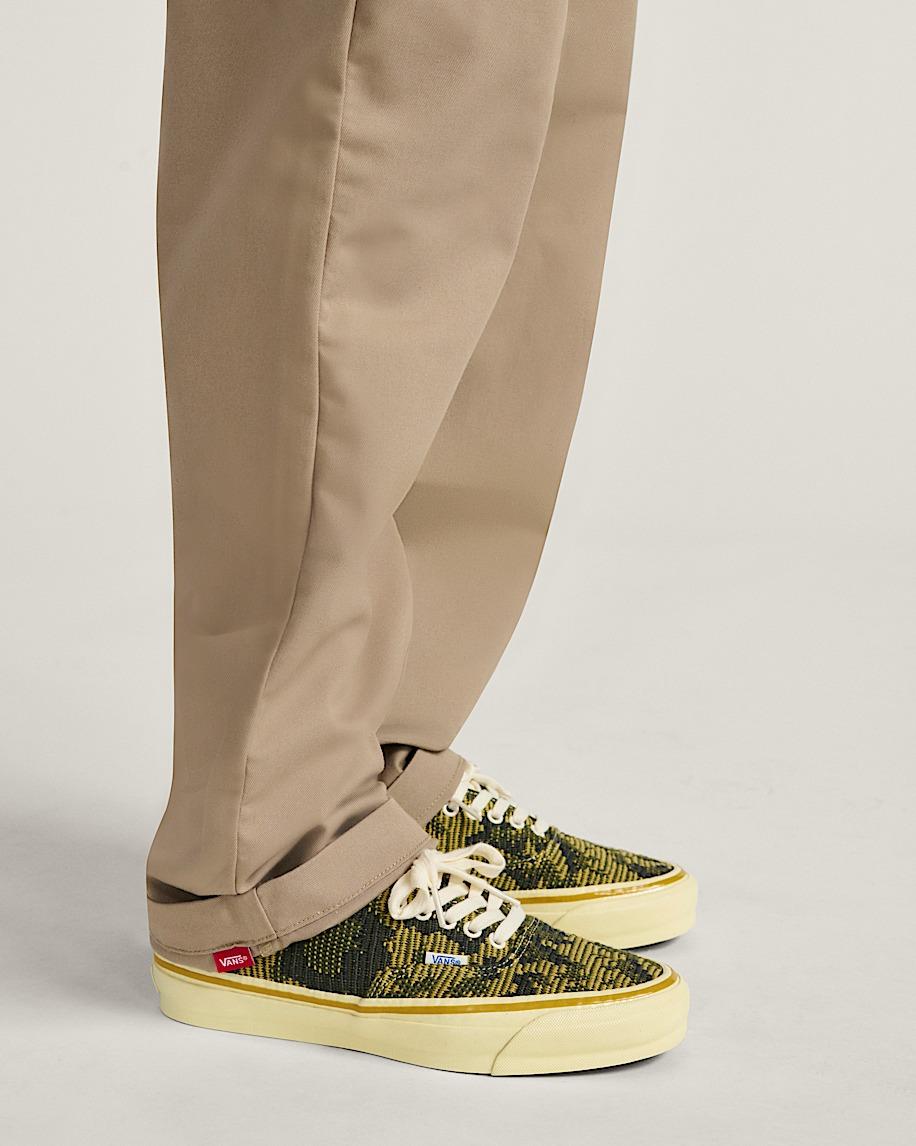 Premium Authentic Shoe in Antique Gold / Green| Vans US Product Image