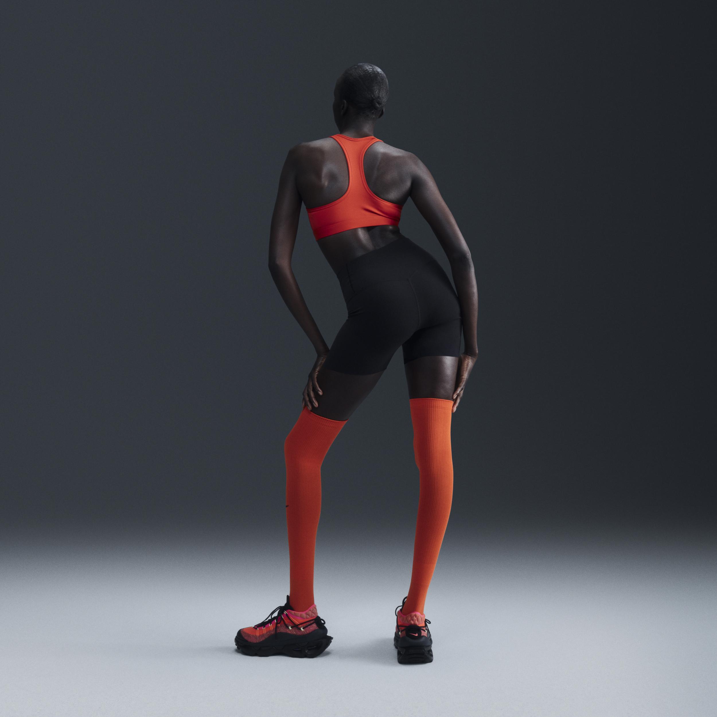 Nike Womens Swoosh Medium Support Padded Sports Bra | DX6821-410 Product Image