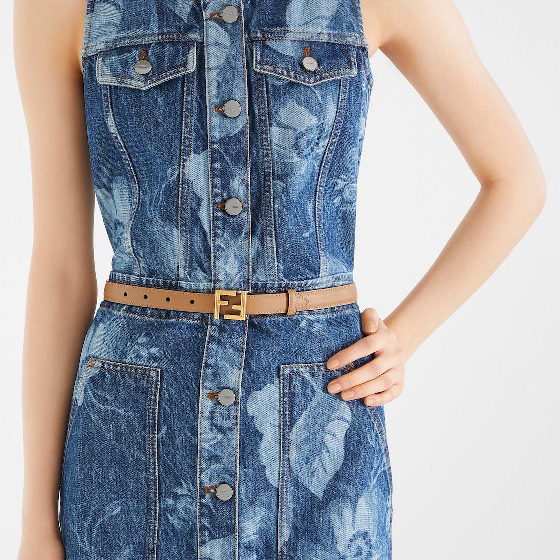 FF BeltBrown leather belt Product Image