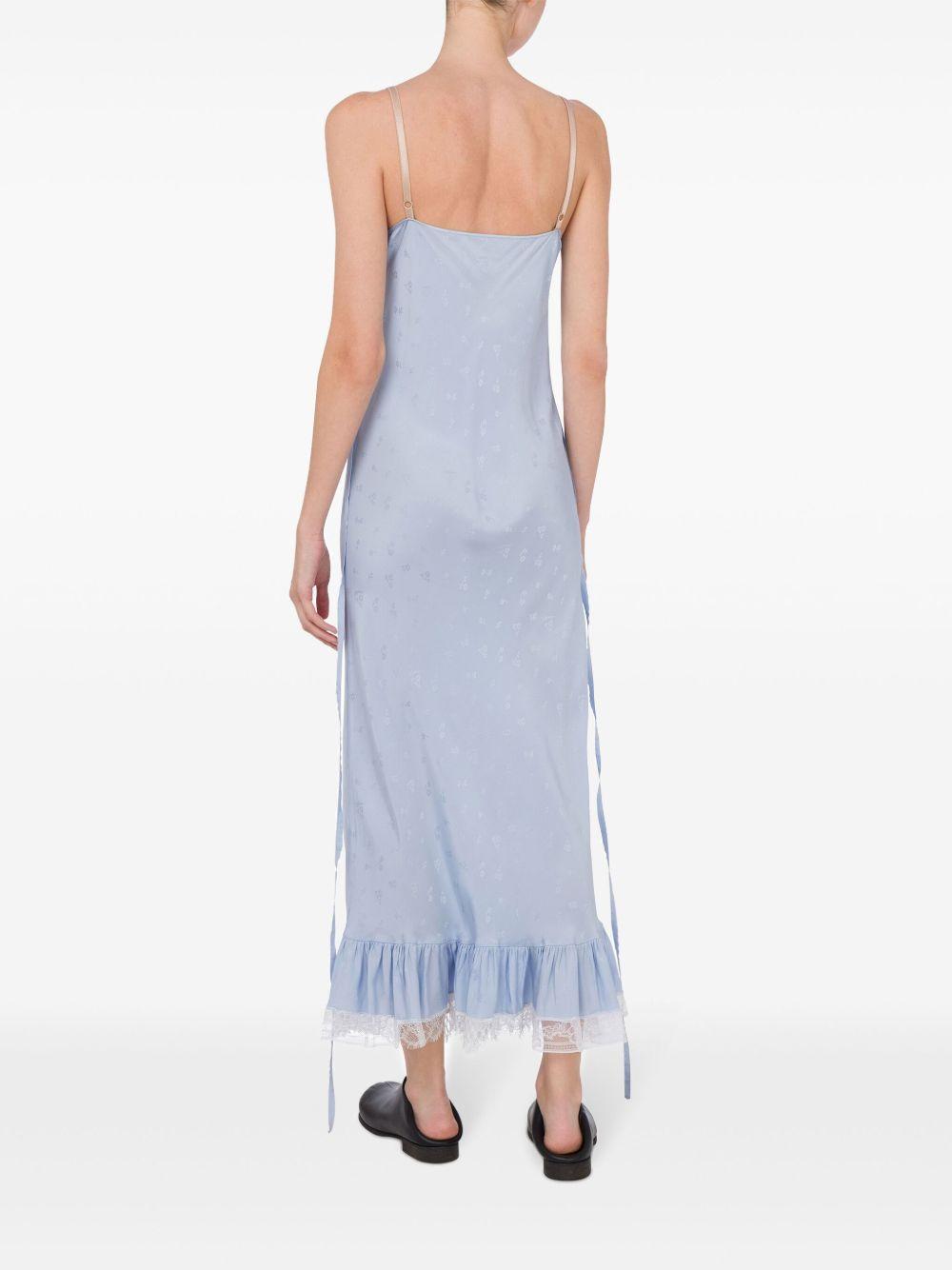 lace-trim maxi dress Product Image