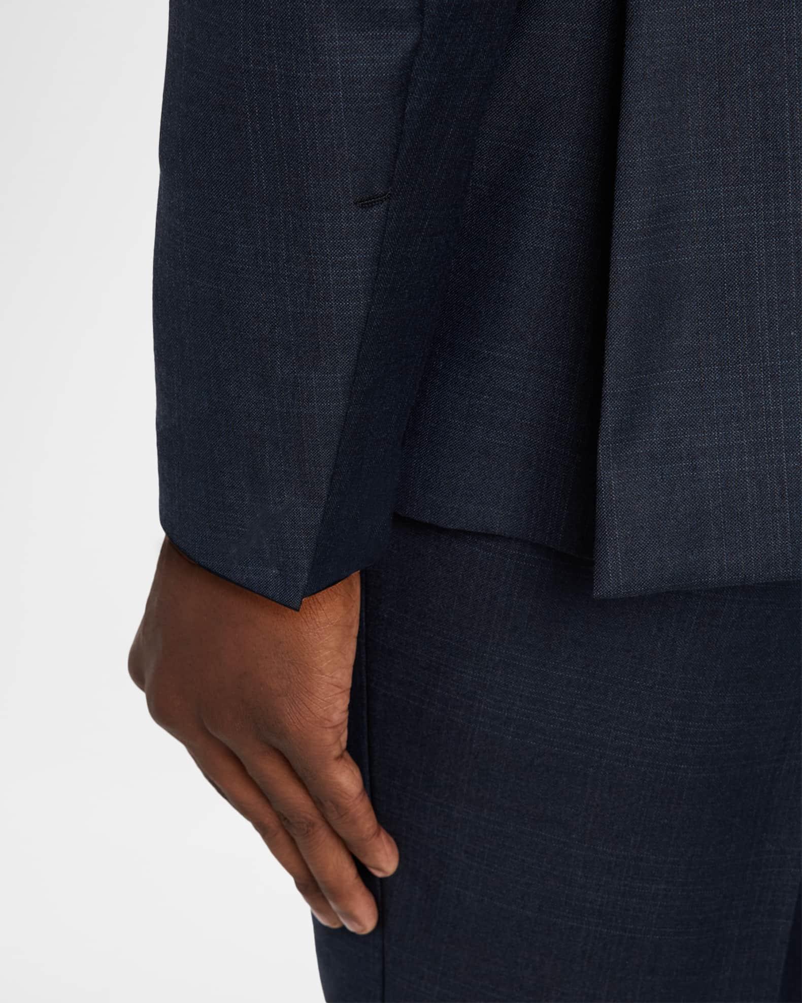 Men's Wool Tonal Plaid Two-Piece Suit Product Image