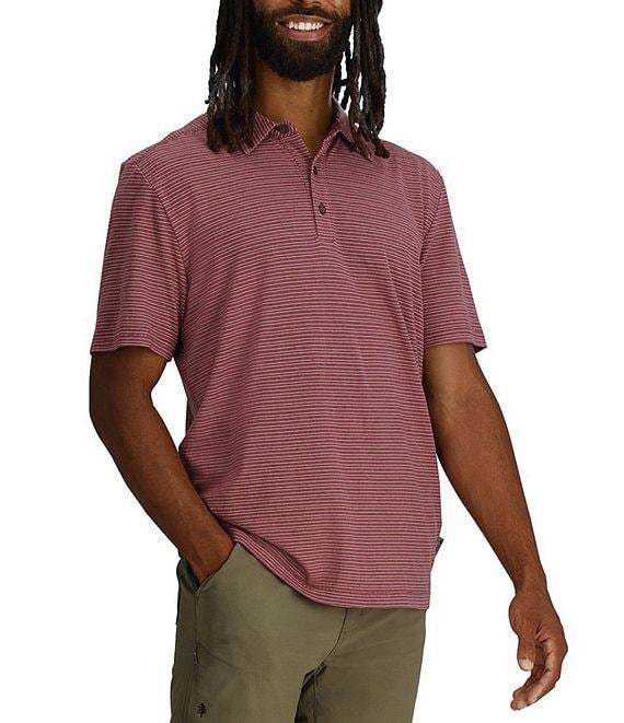 Royal Robbins Vacationer Stripe Short-Sleeve Polo Shirt Product Image