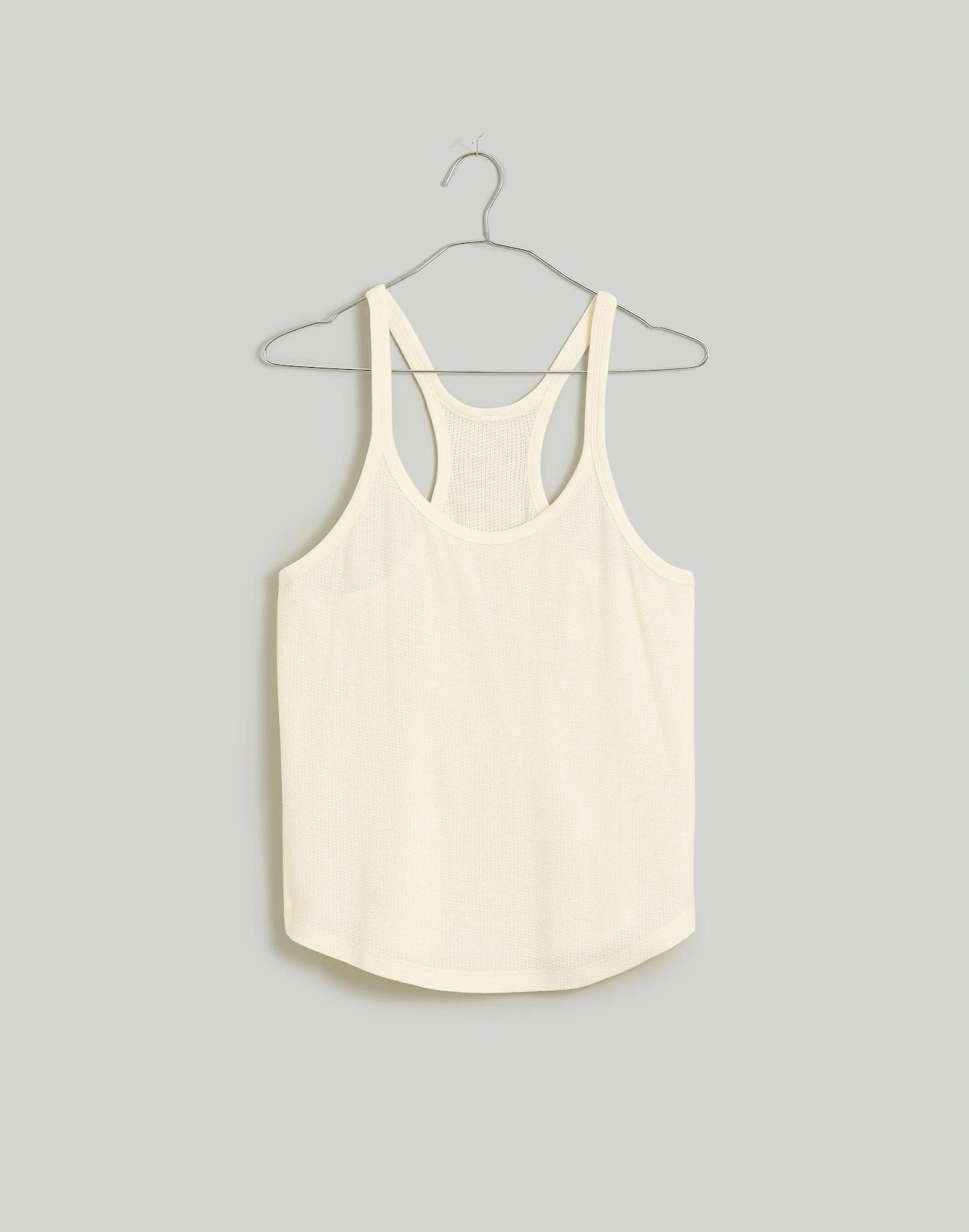 Knit Mesh Racerback Tank Product Image