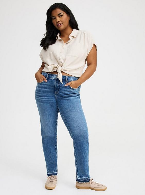 Perfect Boyfriend Ankle Crop Jean Product Image