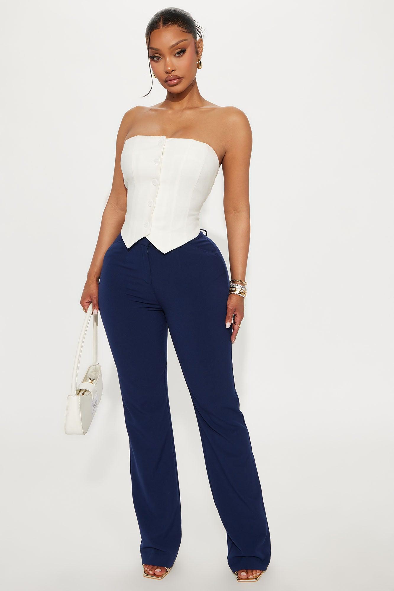 Alayna Linen Top - Cream Female Product Image