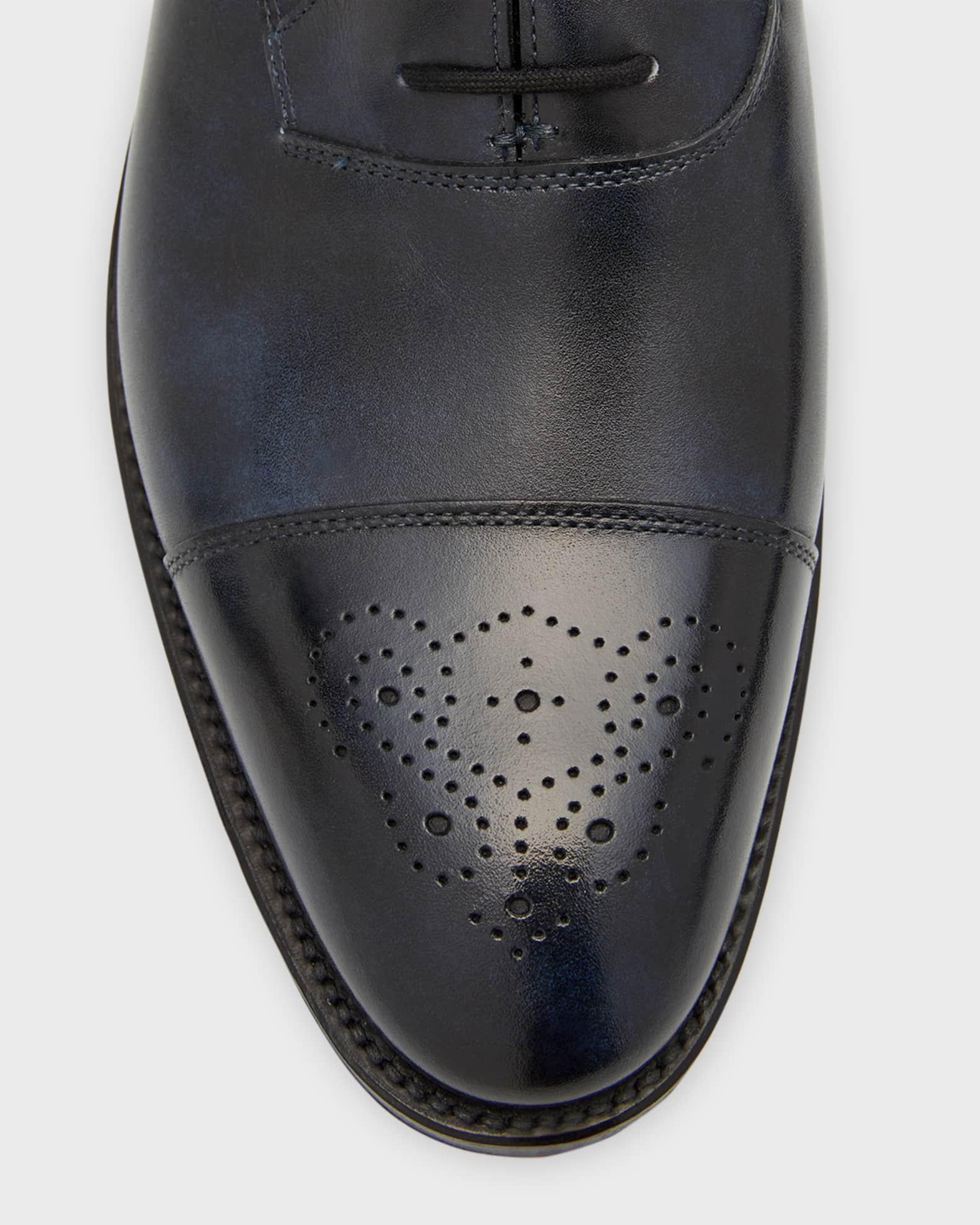 Men's Hartland Cap Toe Brogue Leather Oxfords Product Image