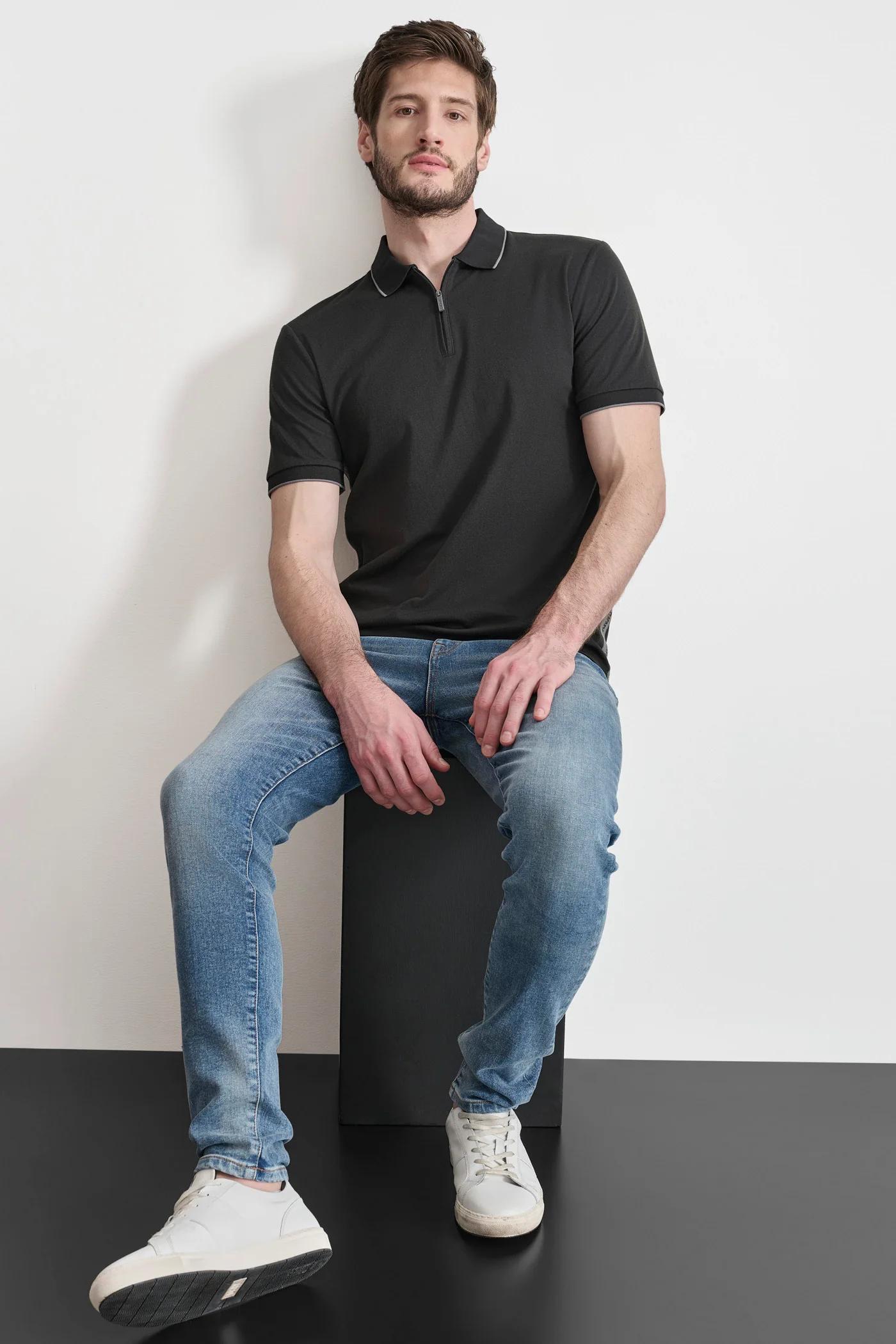 Quarter Zip Sport Polo Product Image