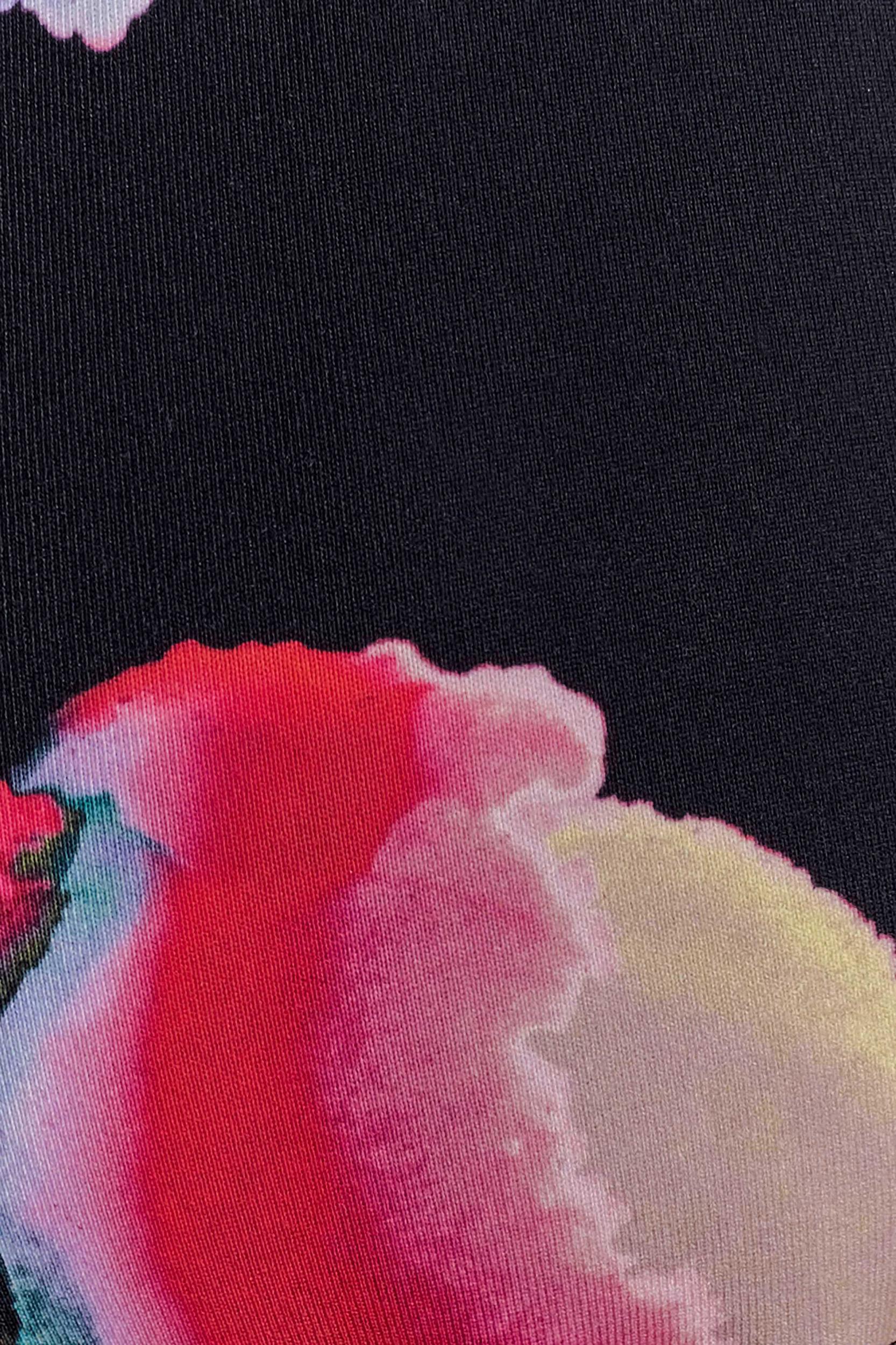 Brianna Cheeky Cut Bikini Bottom - Multi Fluid Reverie Print Female Product Image