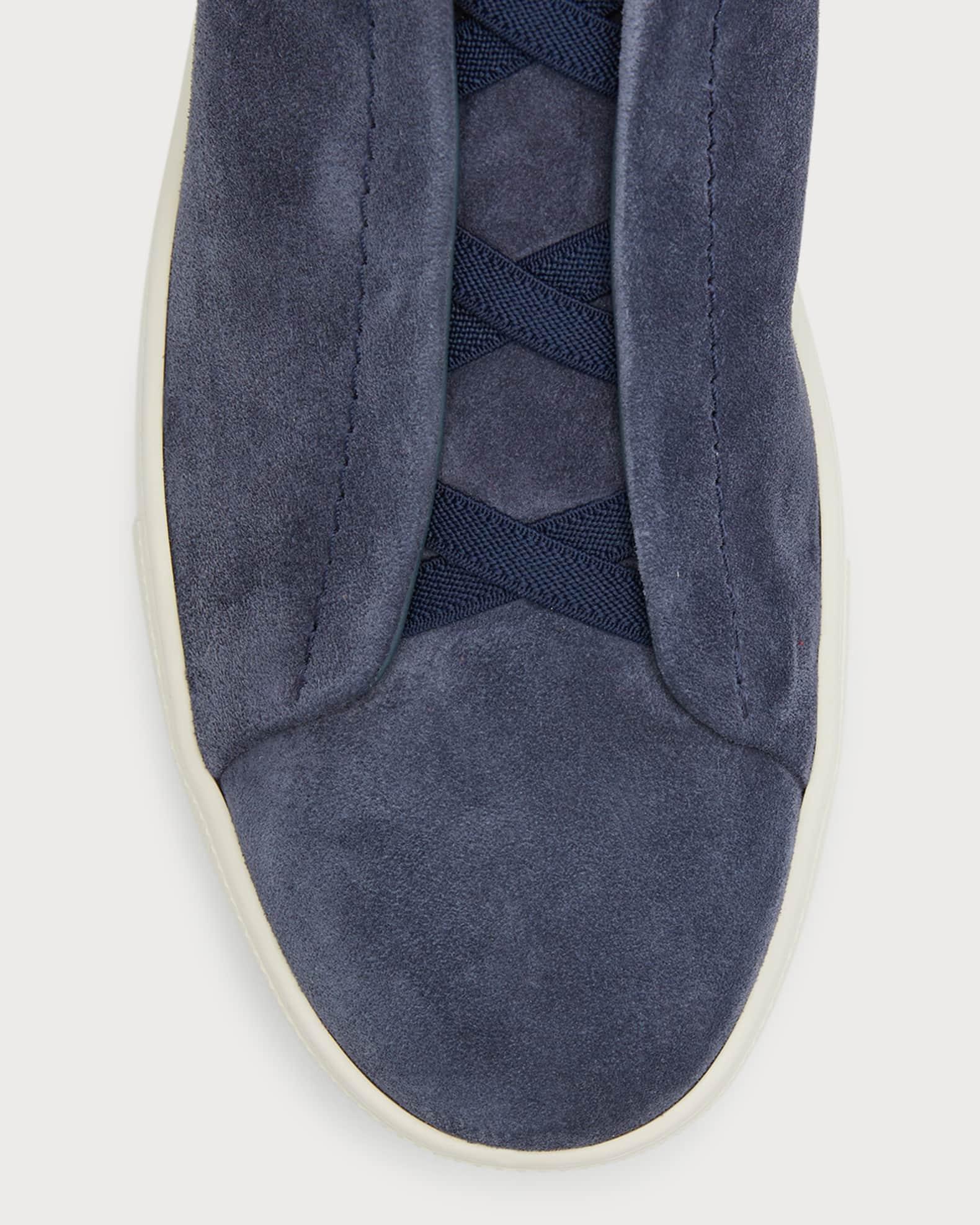 Men's Triple Stitch Suede Sneakers Product Image