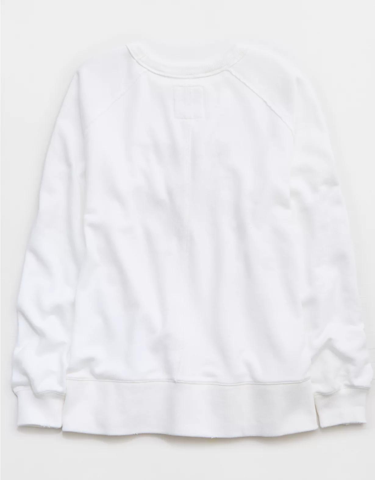 Aerie East West Crew Sweatshirt Product Image