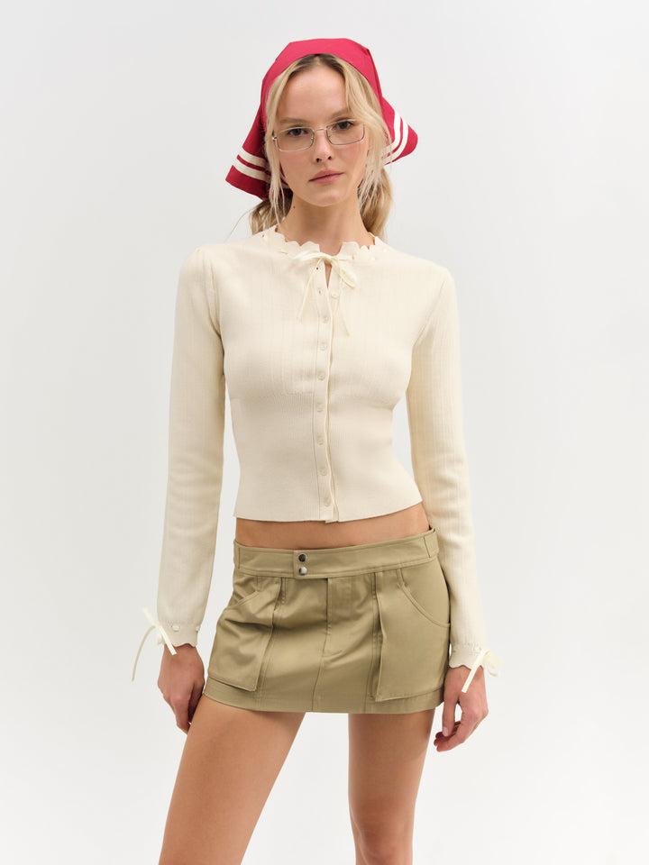 Naomi Sweater — Cream Product Image