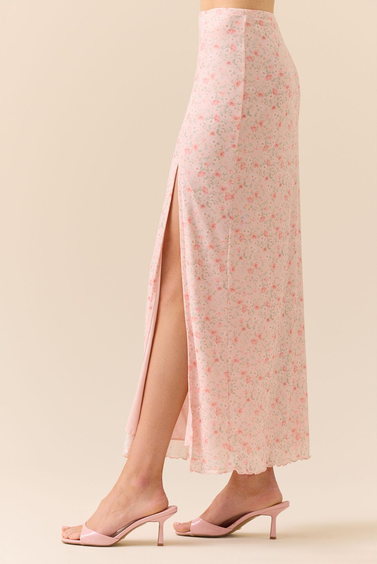 Liliette Mesh Midi Skirt Product Image