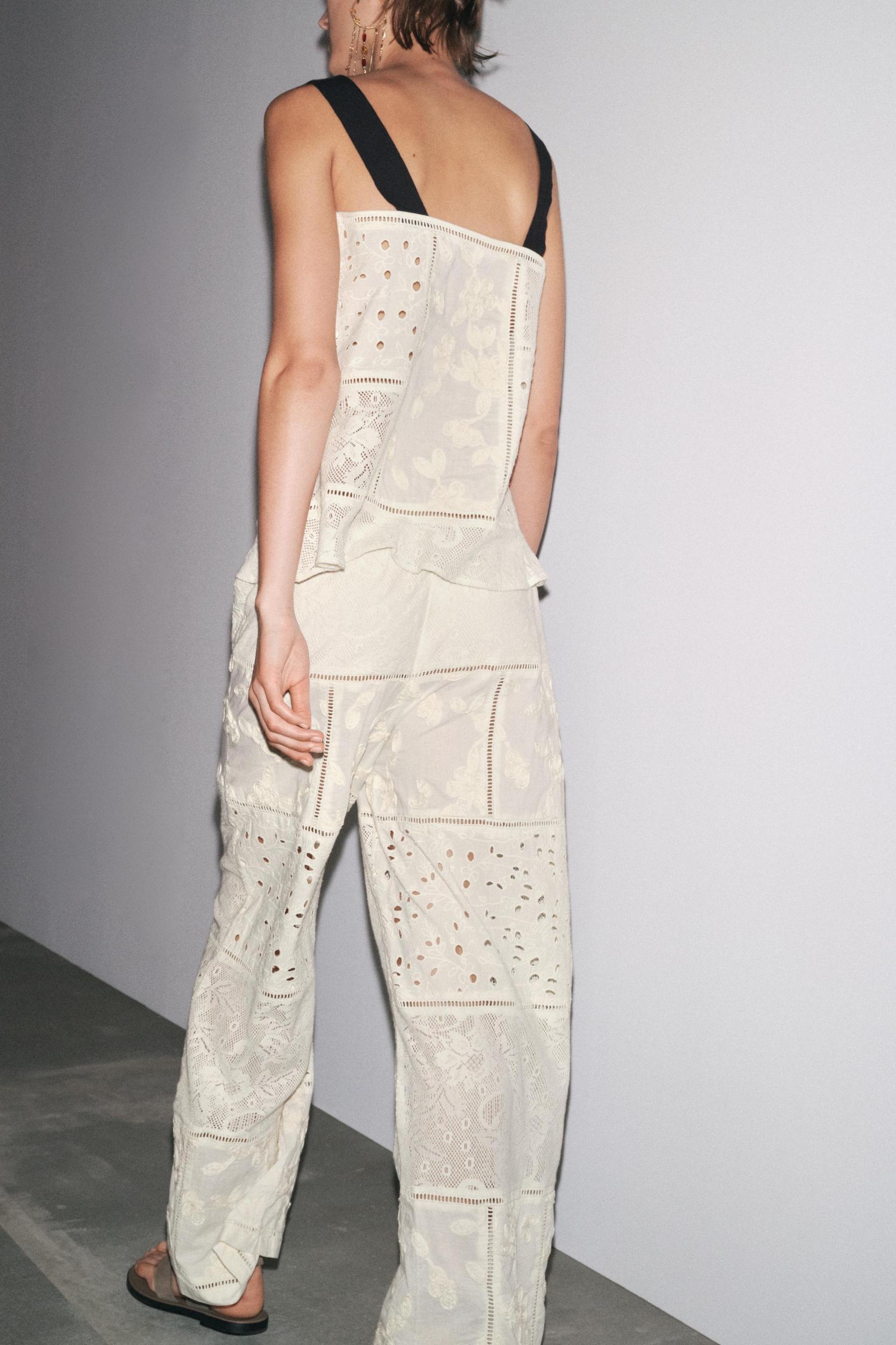 ZW COLLECTION PATCHWORK EMBROIDERED TOP Product Image