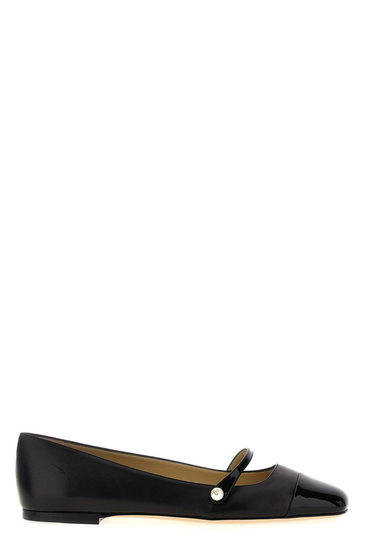 JIMMY CHOO Elisa Ballet Flats In Black Product Image