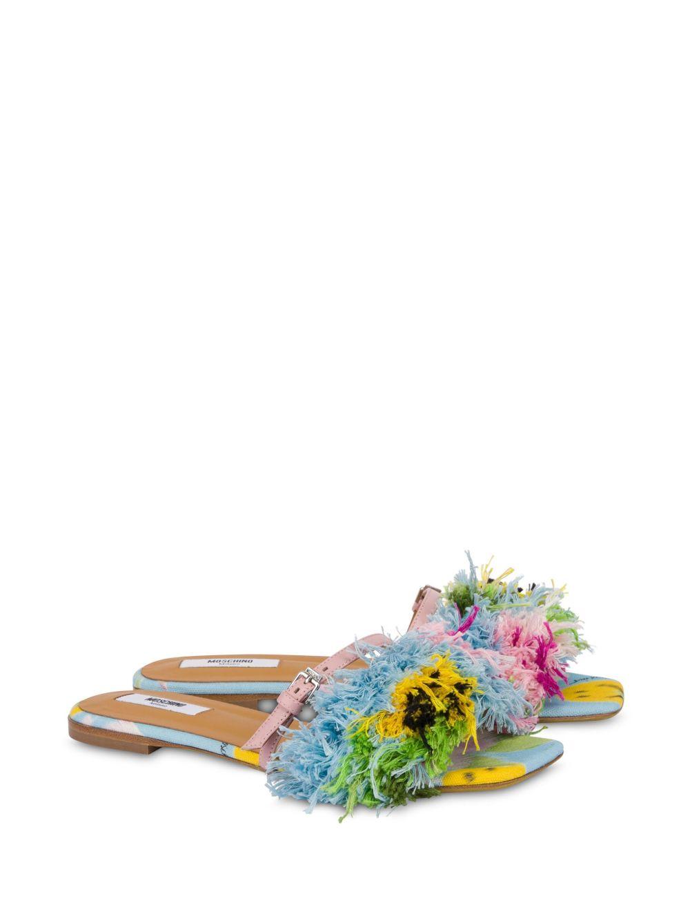 fringe-detail sandals Product Image