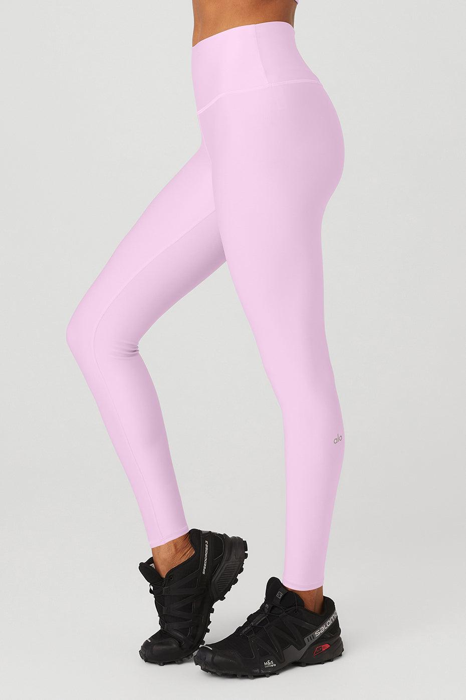 High-Waist Airlift Legging - Sugarplum Pink Product Image