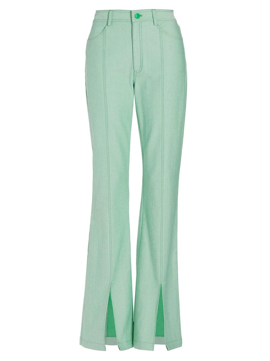 Womens Shanis Split-Hem Pants Product Image