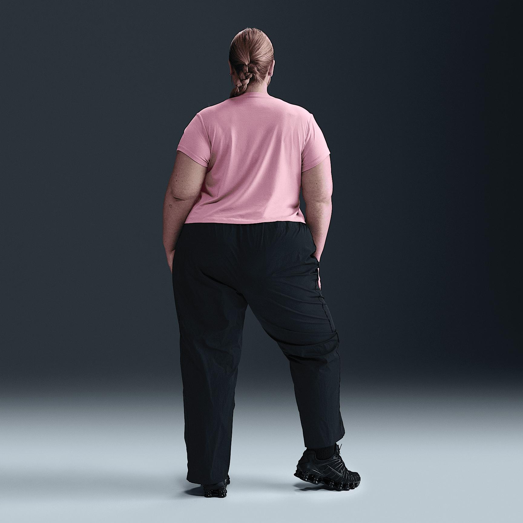 Women's Nike Sportswear Chill Knit Cropped T-Shirt (Plus Size) Product Image