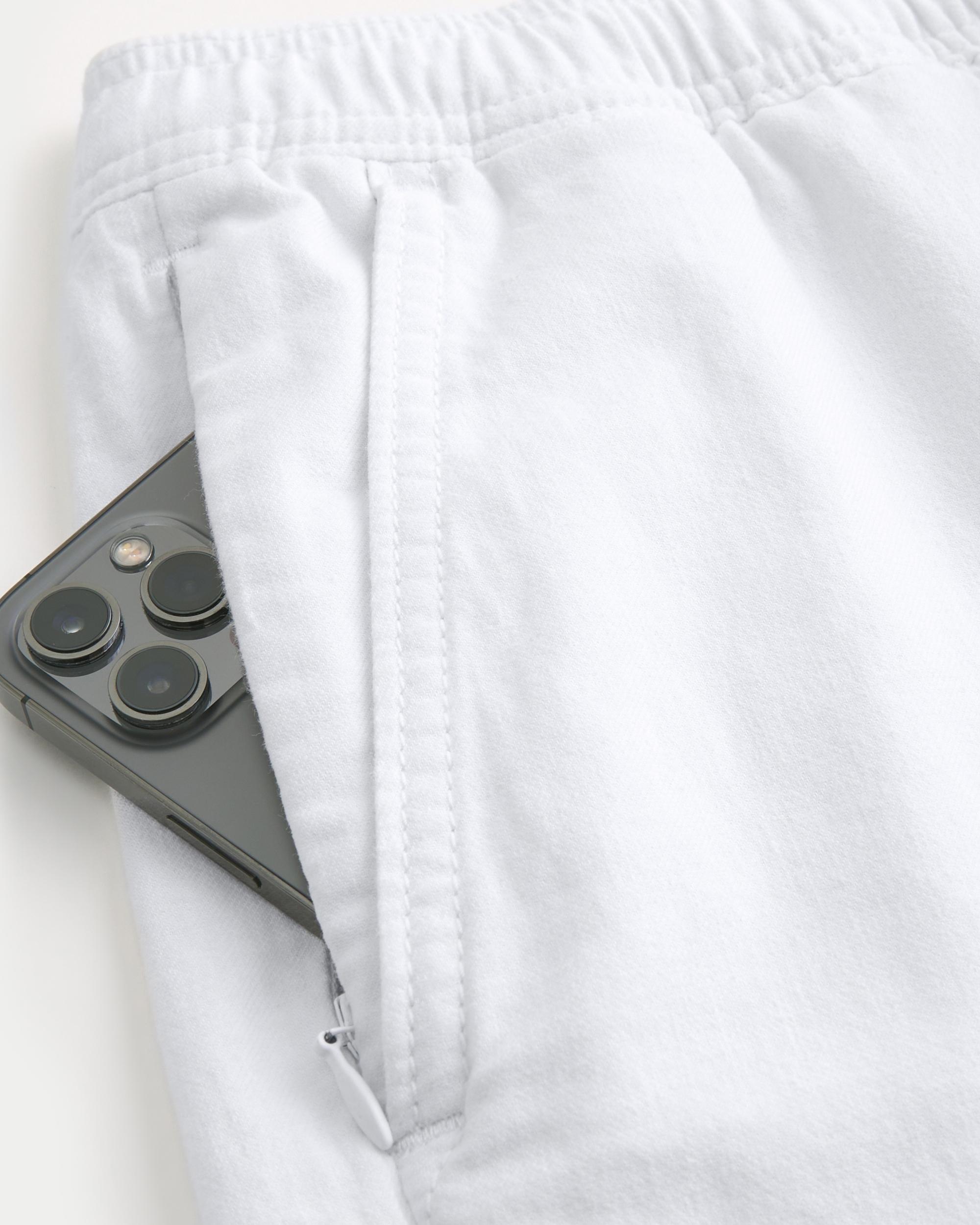 Linen-Blend Pull-On Shorts 7" Product Image