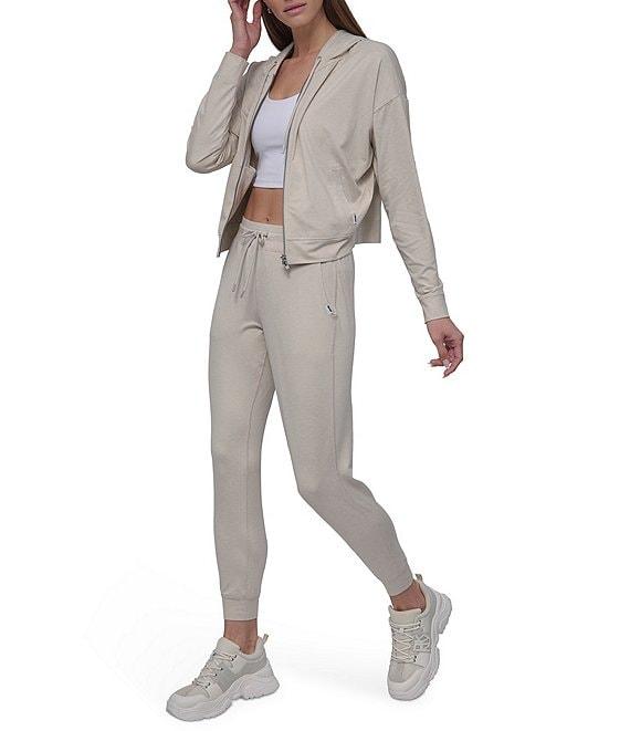 DKNY Sport by Donna Karan Coordinating Spacedye High Waist Slim Fit Jogger Product Image