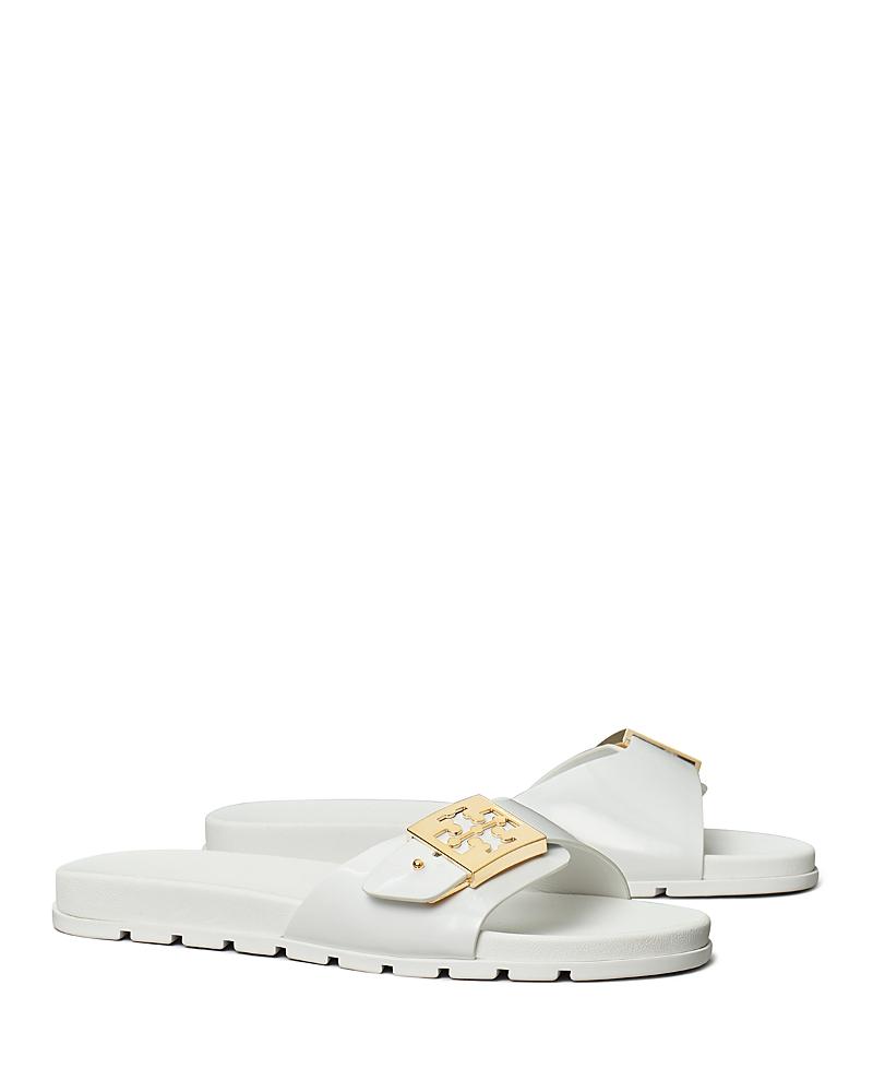 Womens Buckle Slides Sandals Product Image