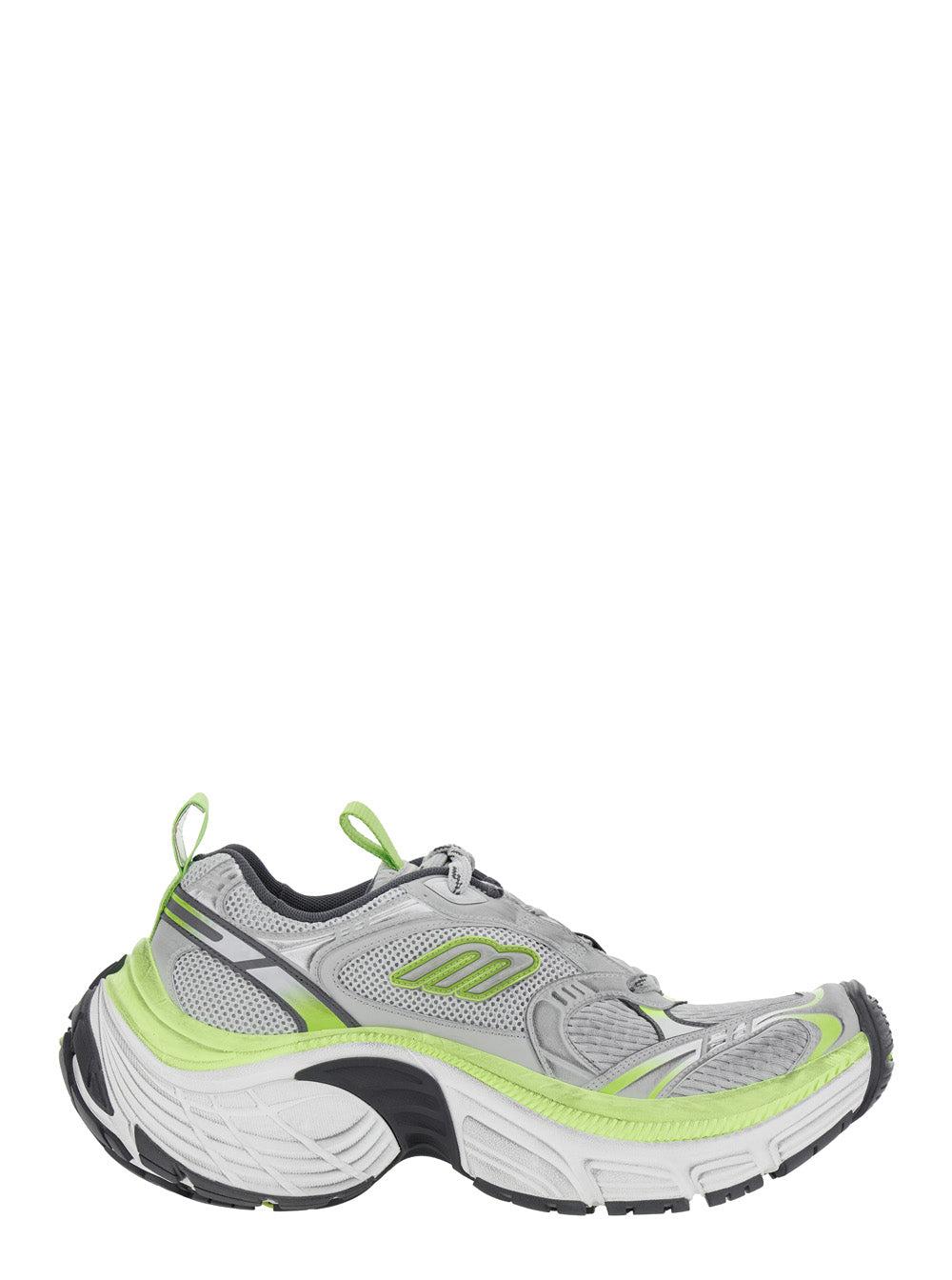 BALENCIAGA Multicolor Mesh And Rubber 6xl Sneakers In Multicolour Product Image