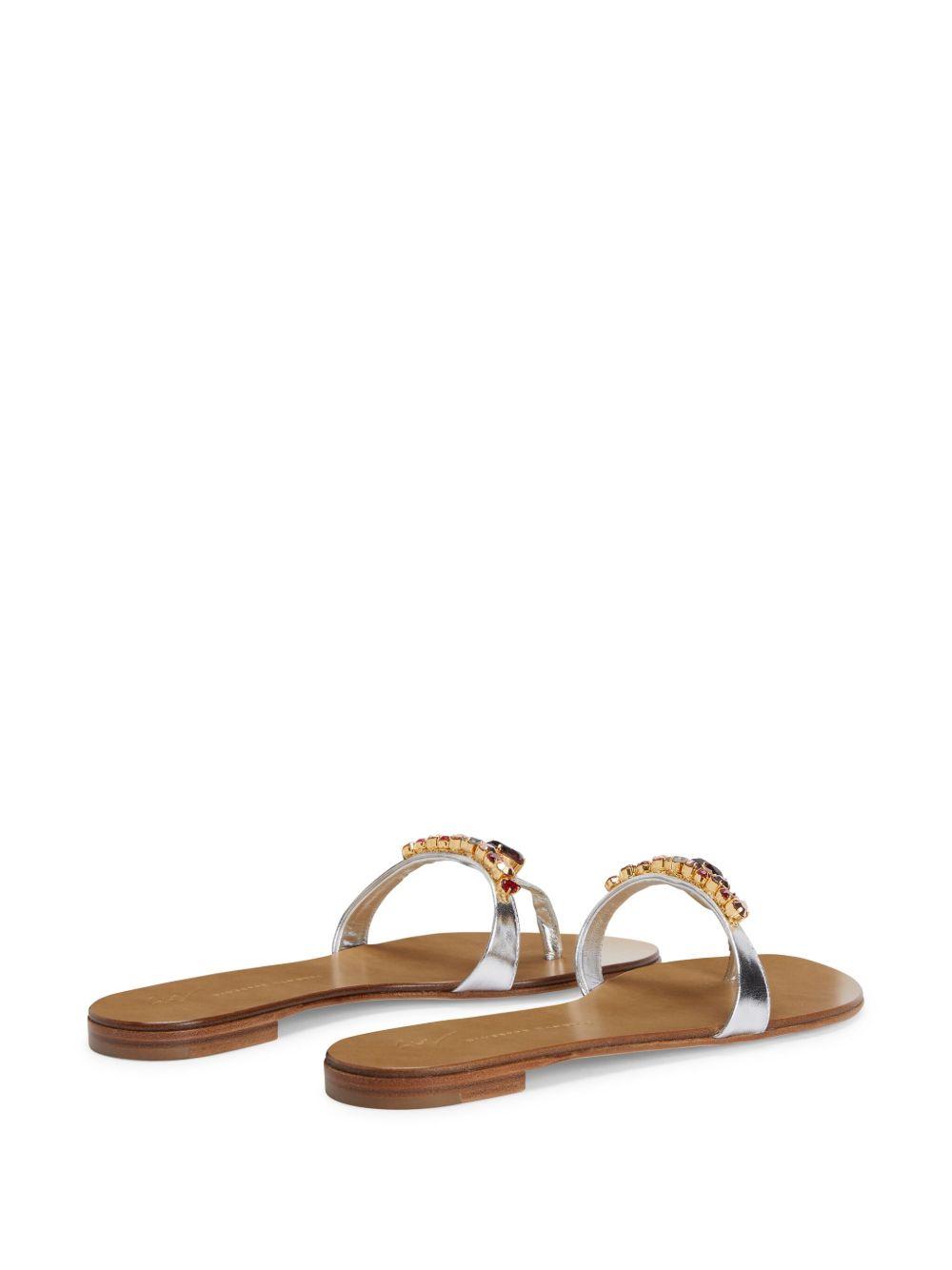 Katisha gemstone-detail sandals Product Image