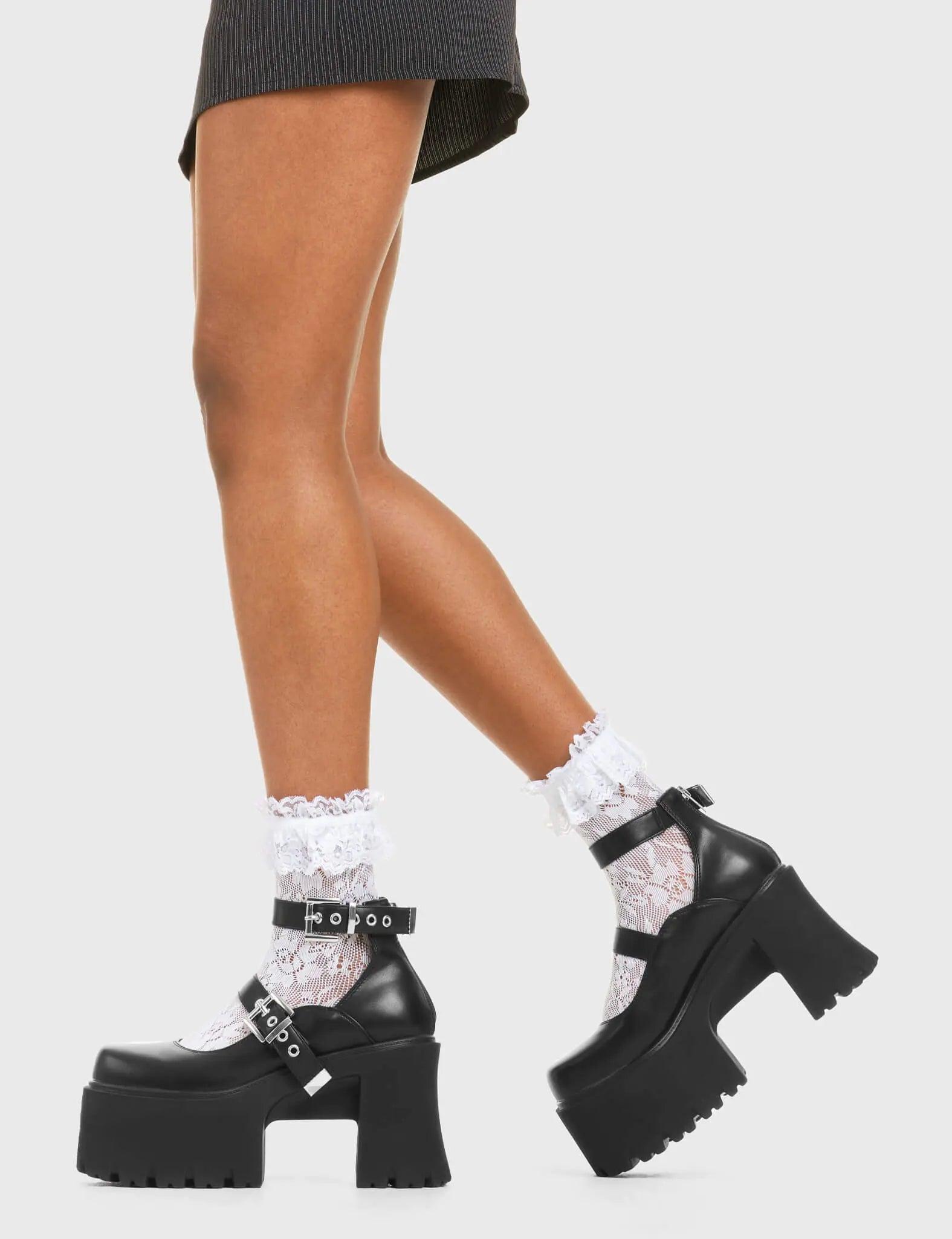 Look Away Chunky Platform Shoes Product Image