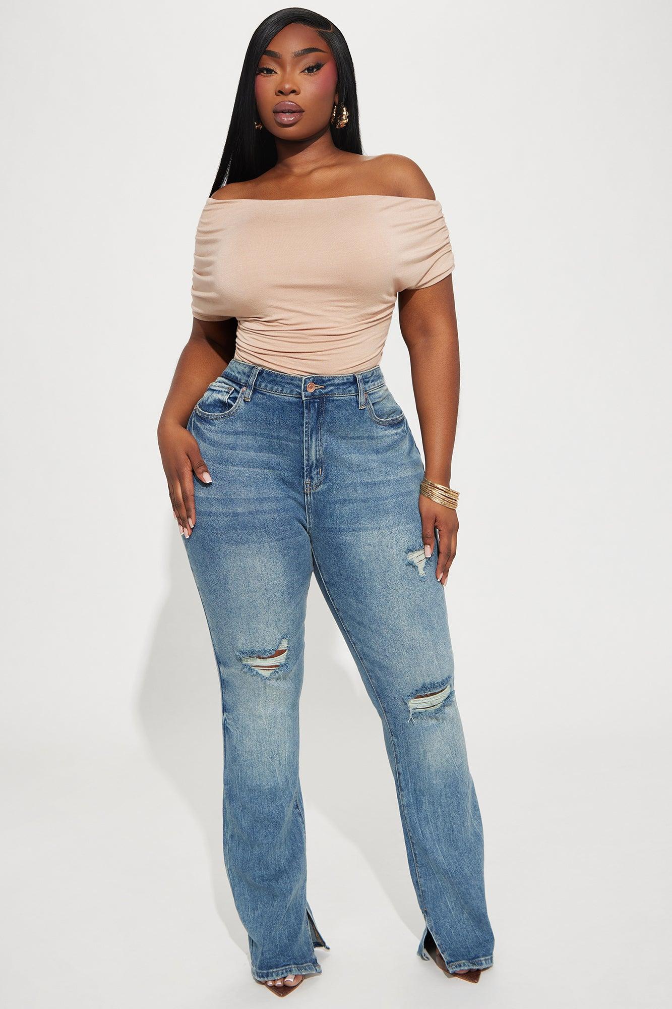 Baddest One Around Bootcut Jeans - Medium Wash Product Image