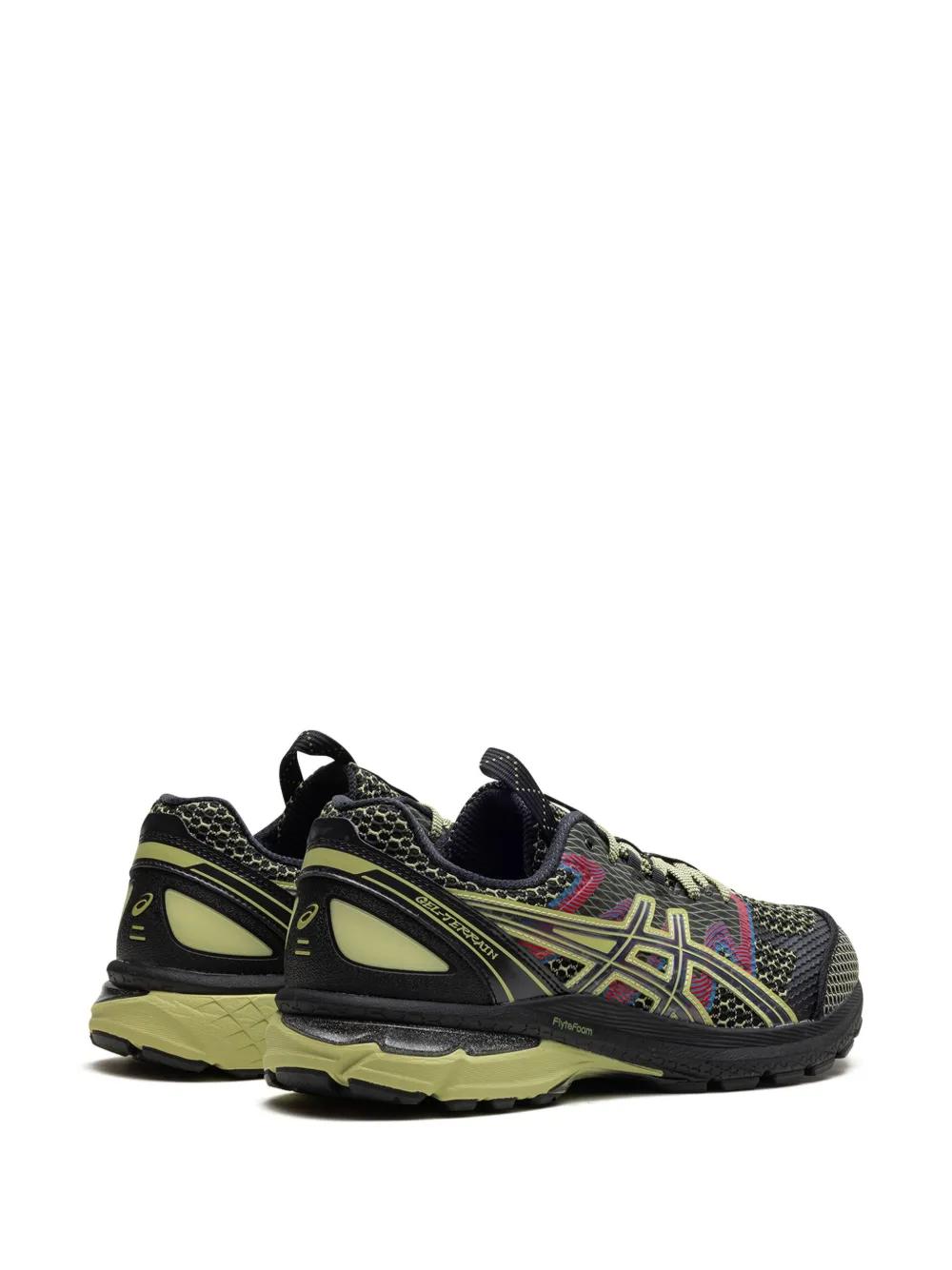 GEL-TERRAIN "Black/Neon Lime" sneakers Product Image