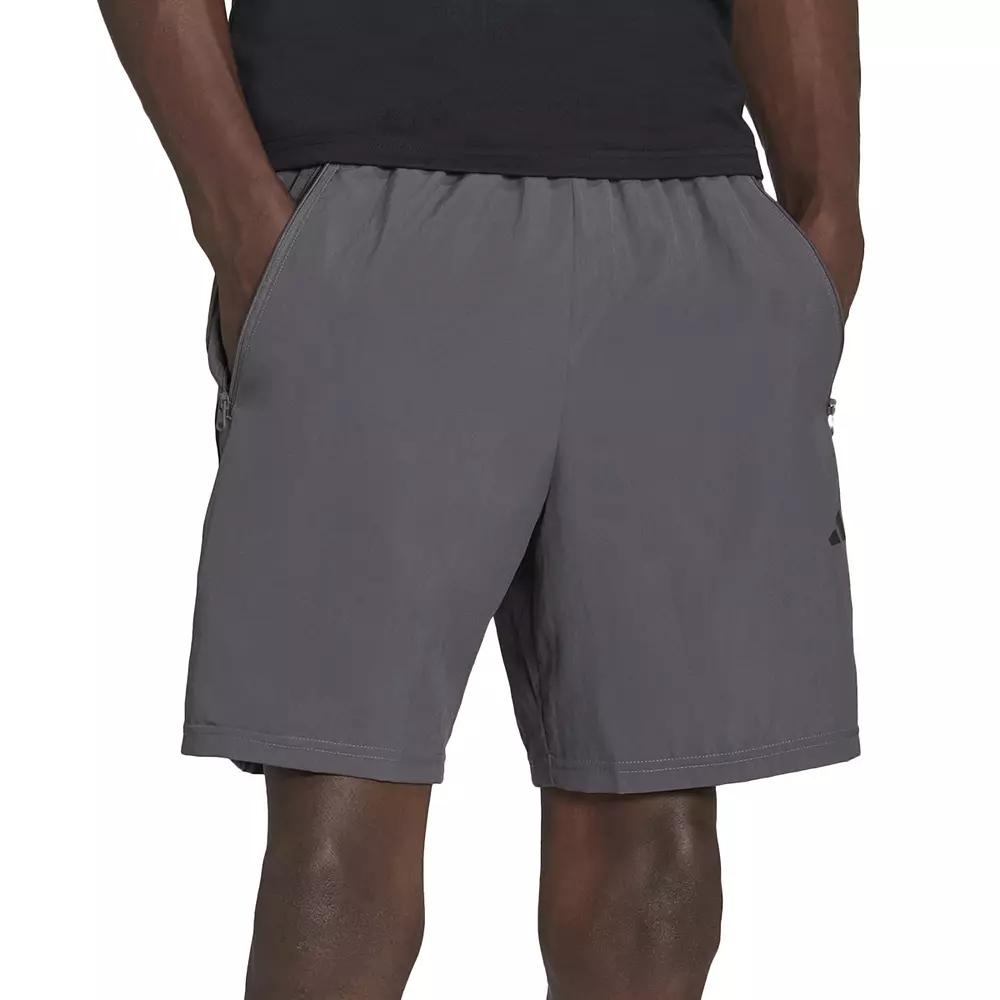 Men's adidas Train Essentials Woven Training Shorts, Size: Small, Gray Five Product Image