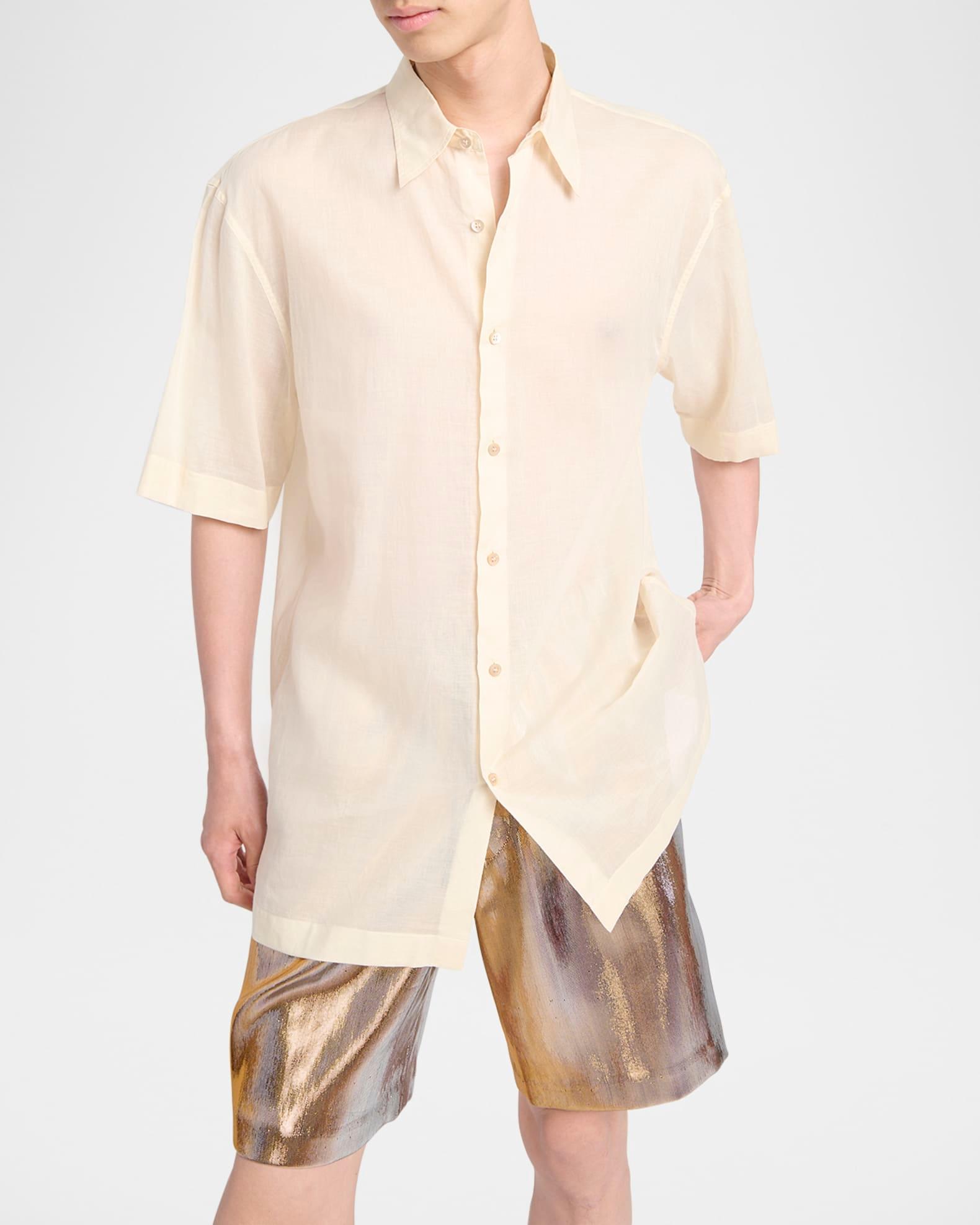 Men's Cassidye Cotton Sport Shirt Product Image