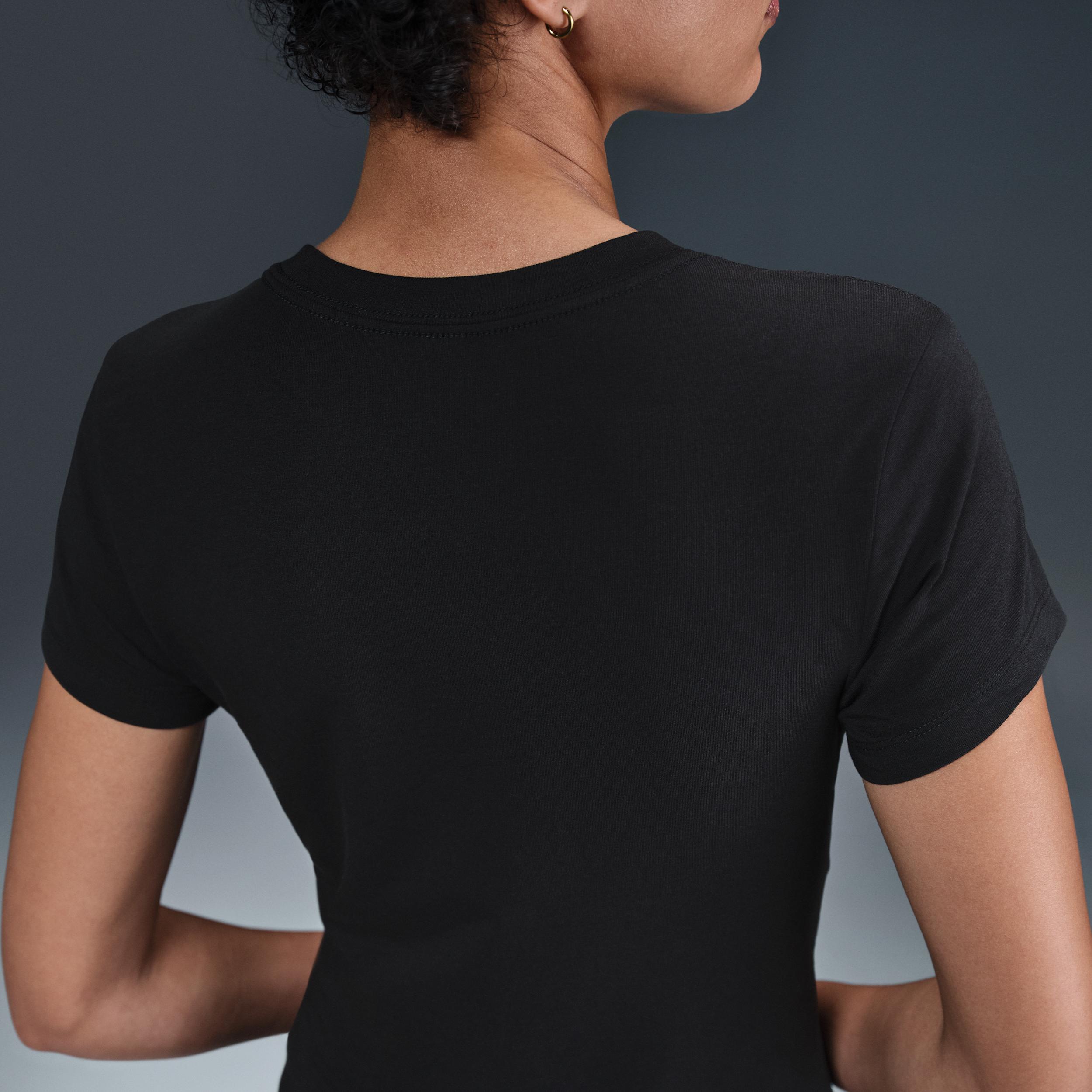 Womens Nike Sportswear Chill Knit Slim Cropped T-Shirt | HV6408-423 Product Image