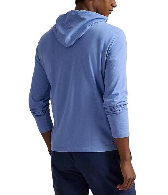Polo Ralph Lauren Cotton Jersey Long Sleeve Hoodie Product Image