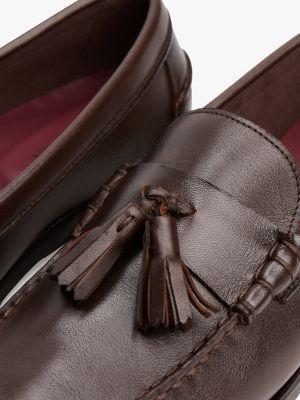 Leather Tassel Loafer Product Image