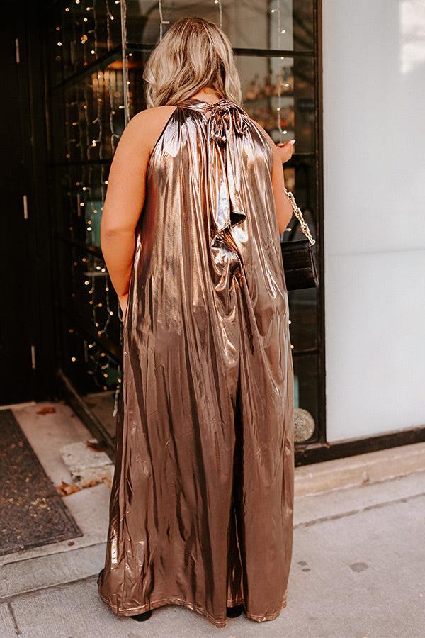 Amazing Views Metallic Jumpsuit Curves Product Image
