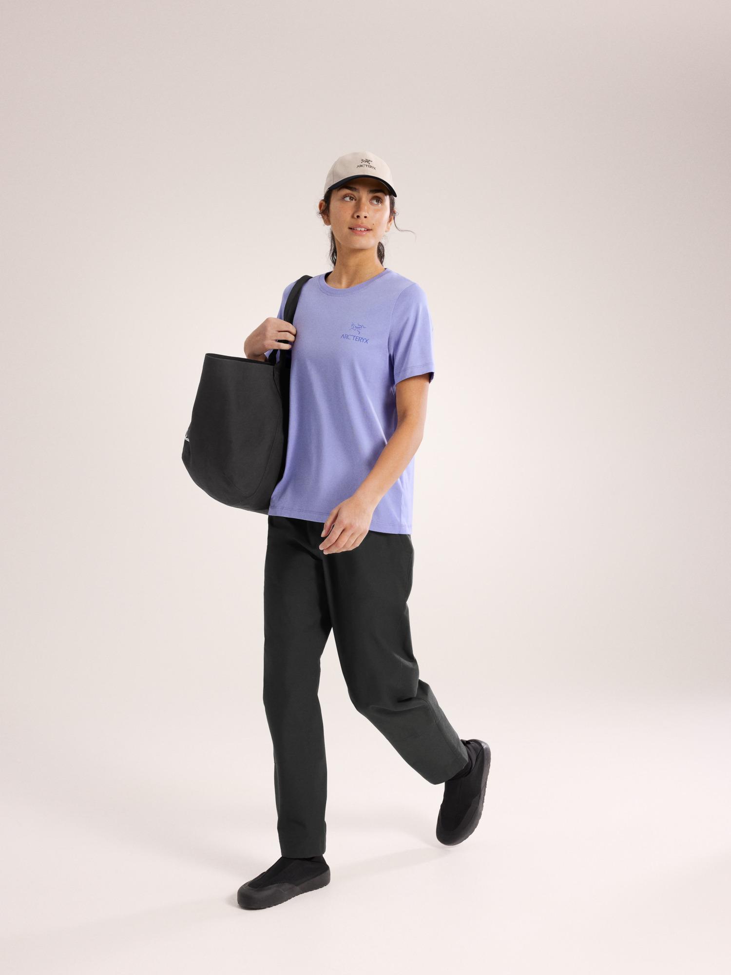 Kragg SL Cotton Emblem Crew Shirt SS Women's Product Image