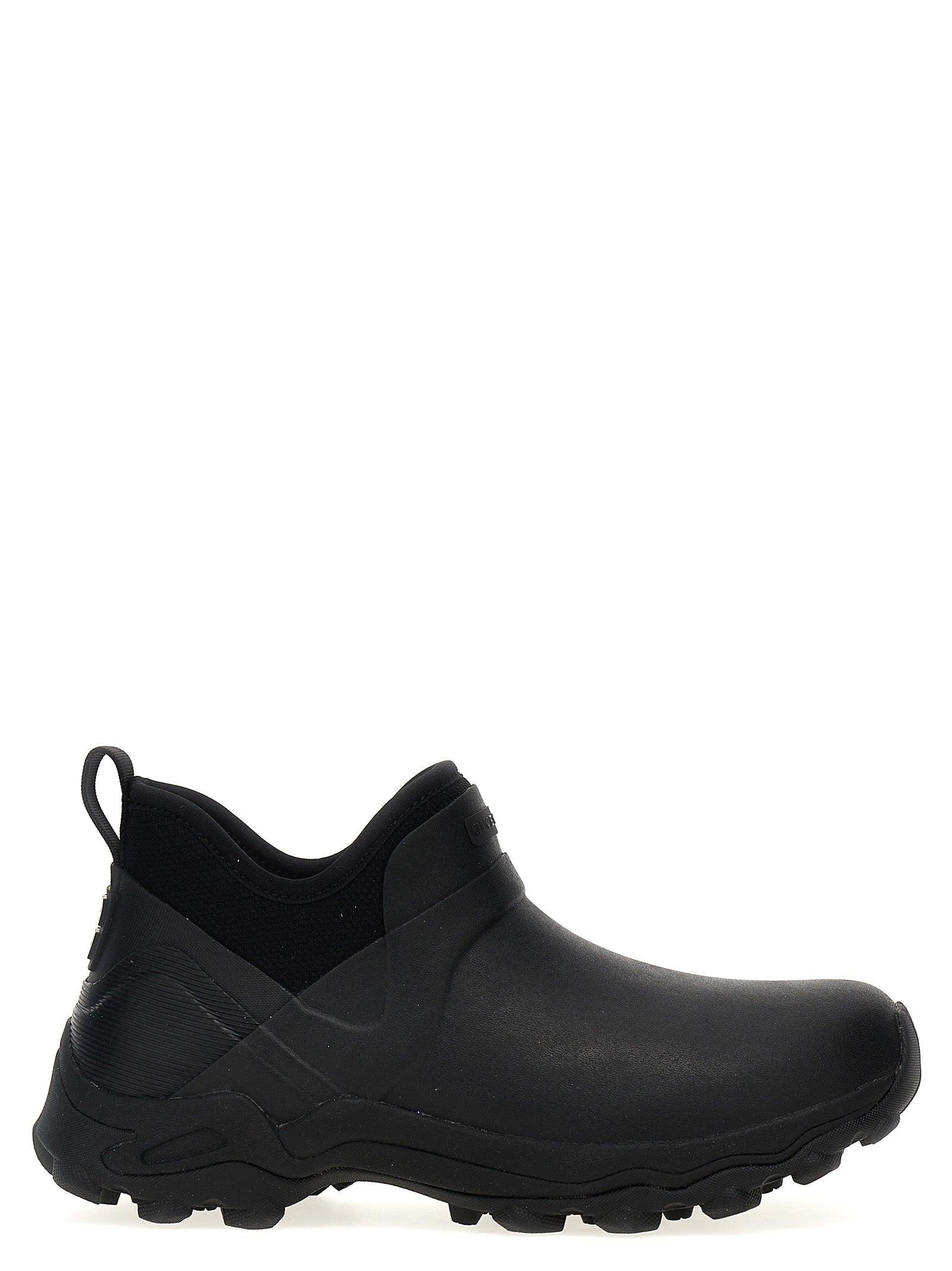 GIVENCHY Bogs Chelsea Boots In Rubber And Neoprene In Black Product Image