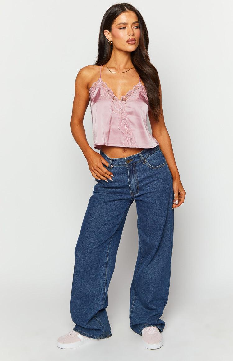 Tammy Pink Lace Cami Top Baby Product Image