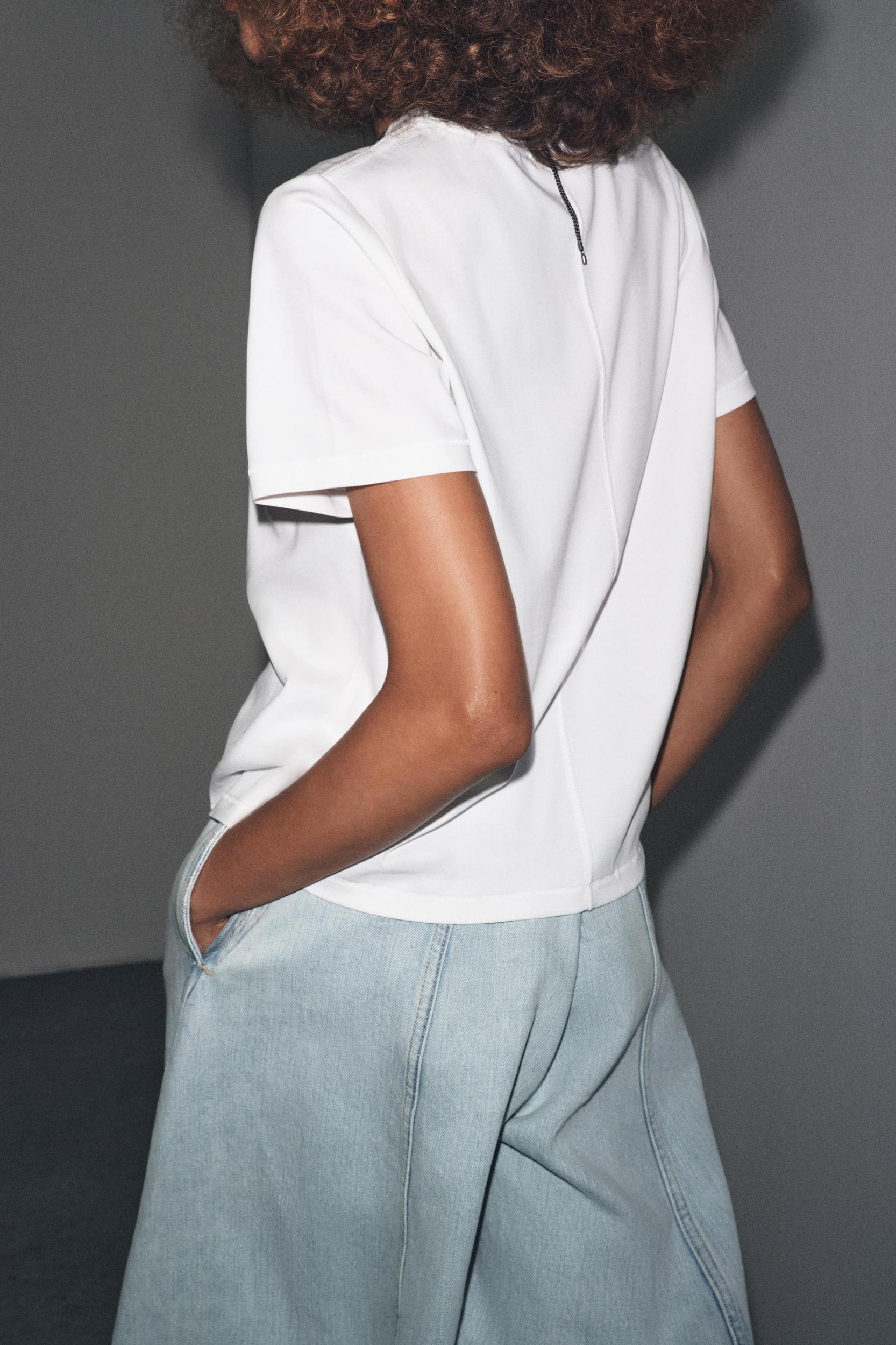 MERCERIZED COTTON T-SHIRT Product Image