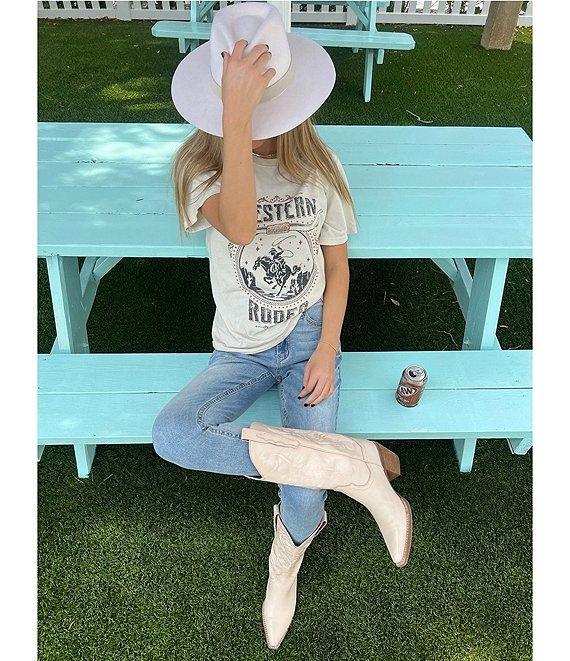 Reba Tanya Ankle Skinny Denim Jeans Product Image