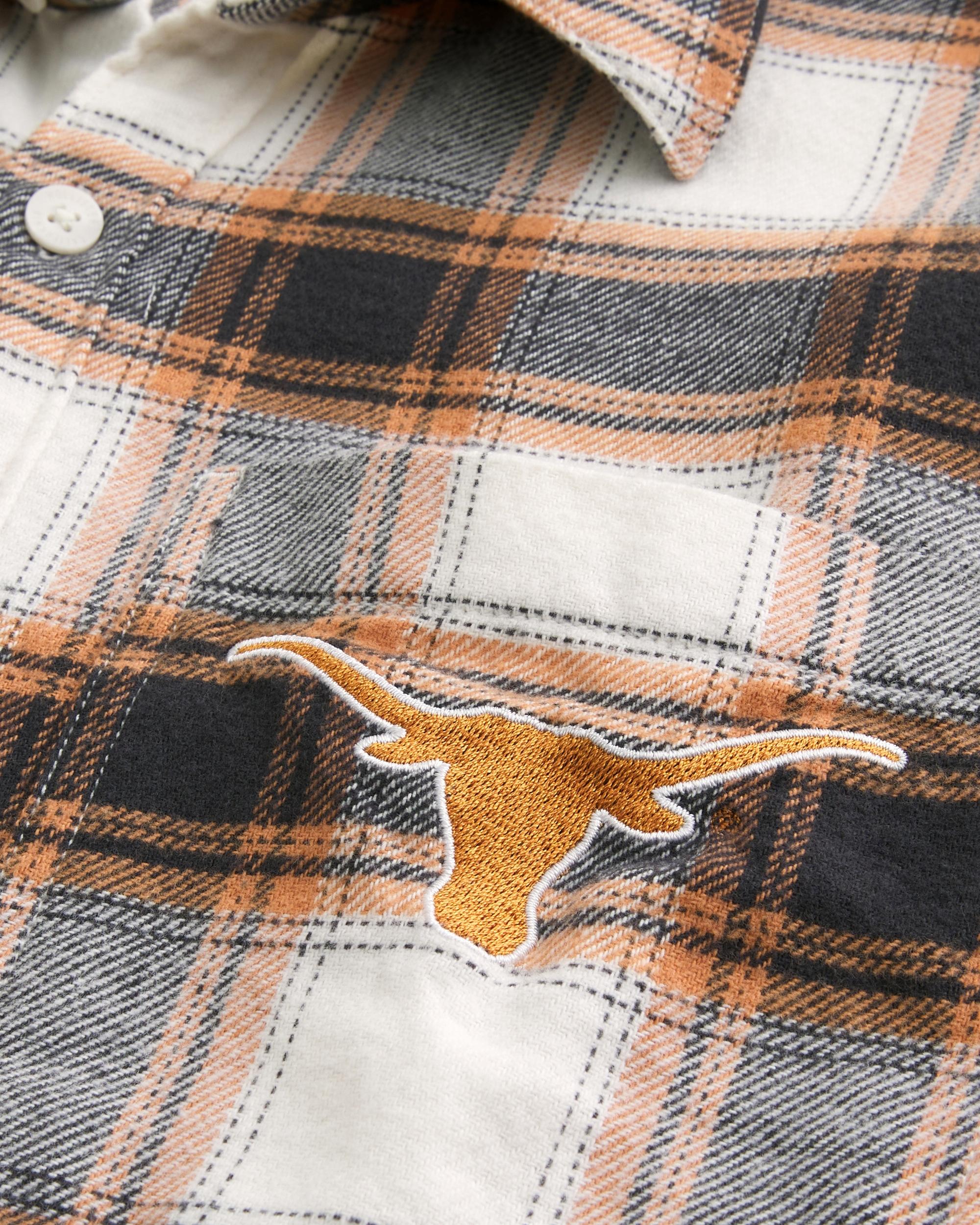 University of Michigan Graphic Flannel Shirt Product Image