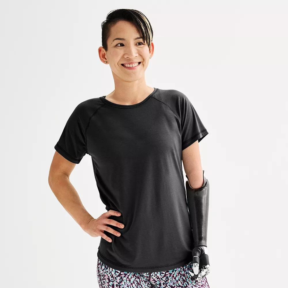 Women's Tek Gear® Adaptive Essential Core Raglan Tee,  Product Image
